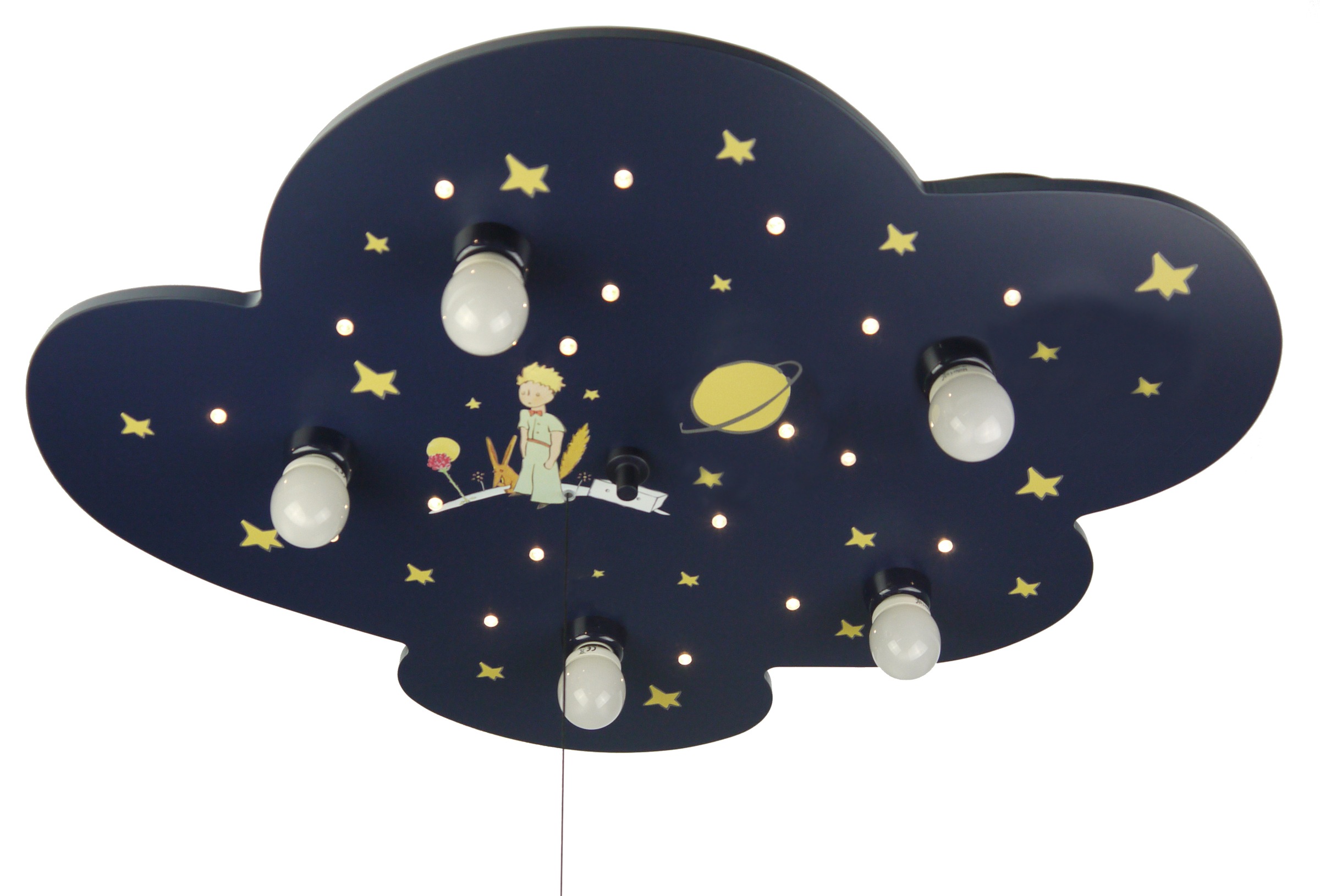 niermann Deckenleuchte Kleiner Prinz, E14, 1 St., Deckenleuchte Wolke XXL, Kleiner Prinz