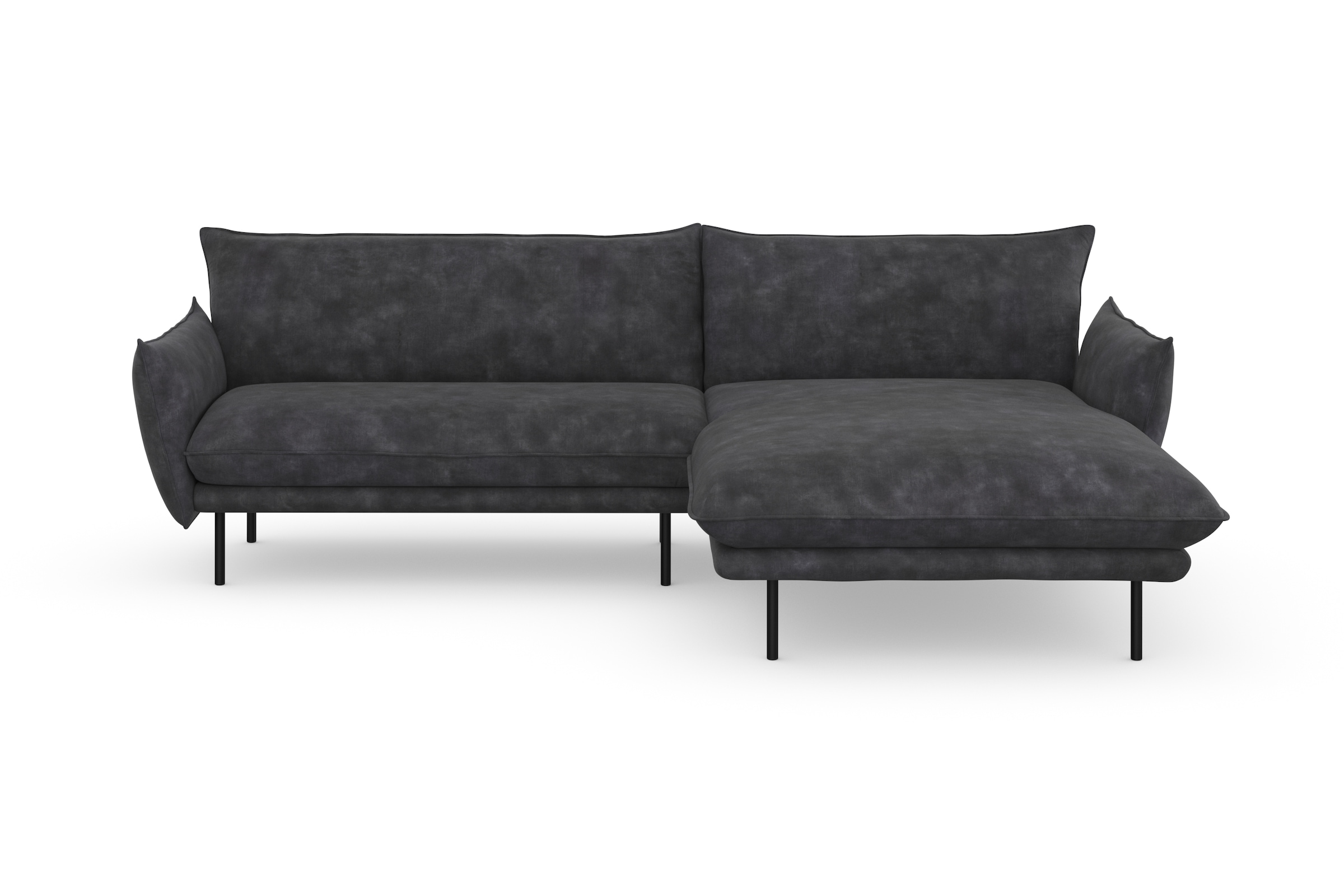 andas Ecksofa »Stine L-Form«, Besonderes Design durch Kissenoptik und Keder, by Morten Georgsen