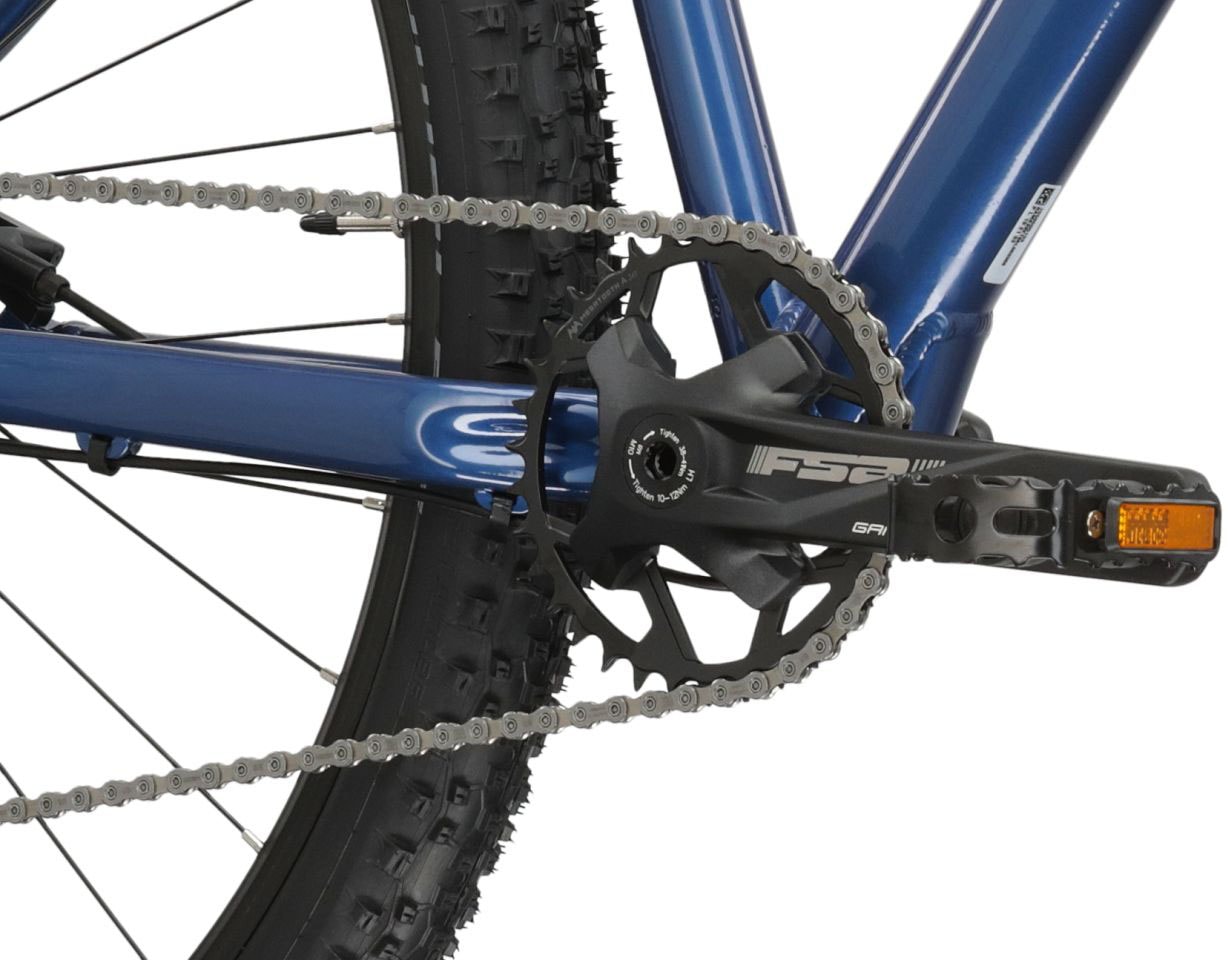 Kross Mountainbike »KROSS MTB Hardtail Level 5.0 29" blau 11 Gänge«, 11 Gang, Shimano, DEORE M5100 Schaltwerk, Kettenschaltung
