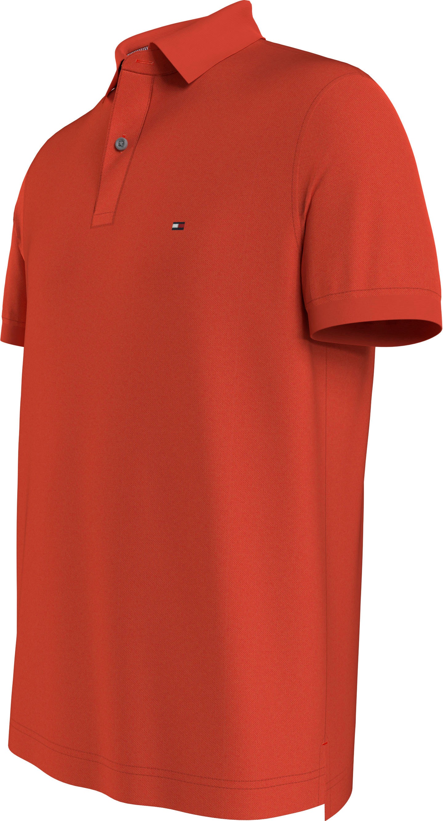 Tommy Hilfiger Poloshirt REGULAR mit Kragen | BAUR Kontraststreifen Tommy »1985 für ▷ Hilfiger POLO«, innen am