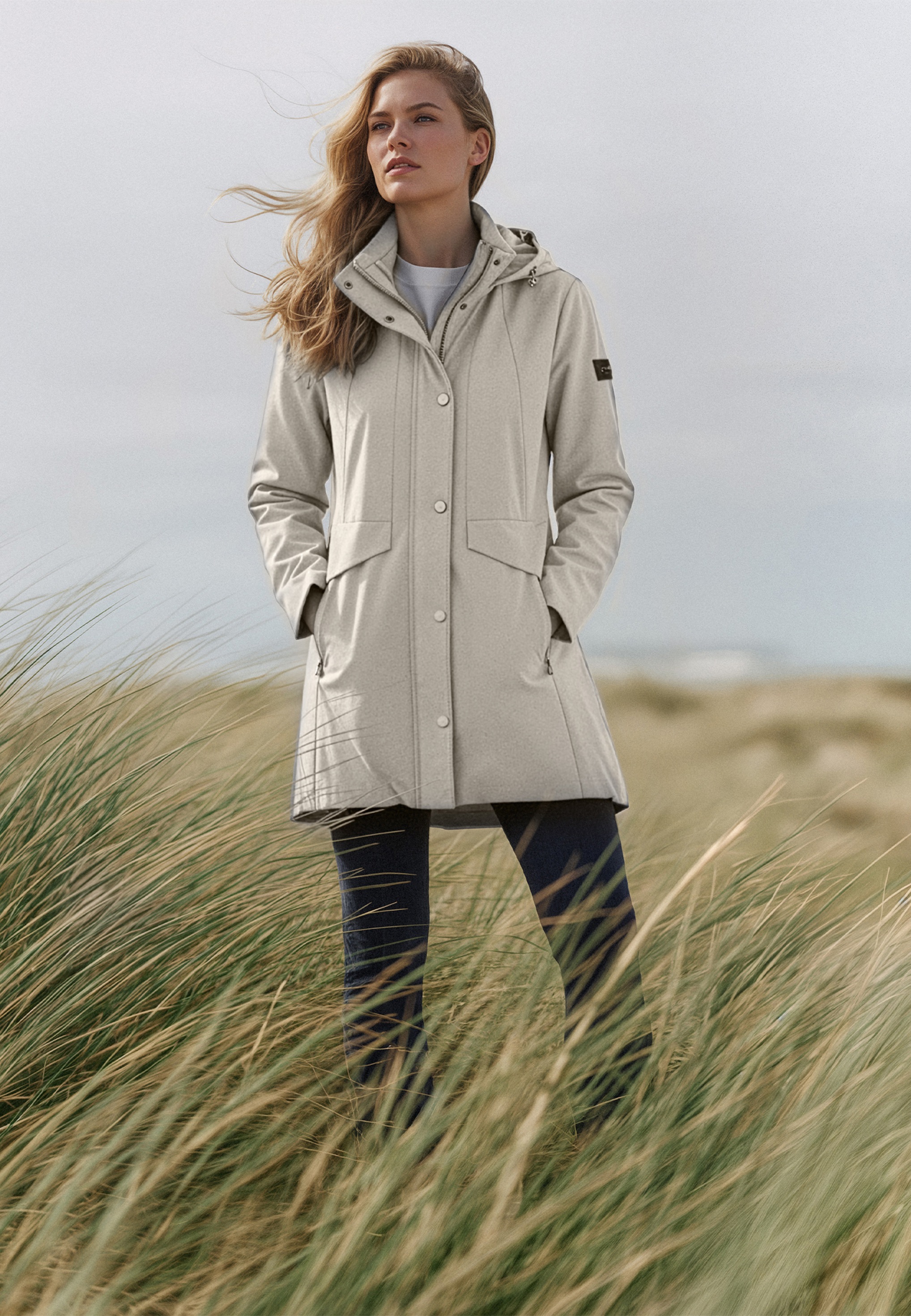 Betty Barclay Outdoorjacke »Damen mit abnehmbarer Kapuze« mit Kapuze