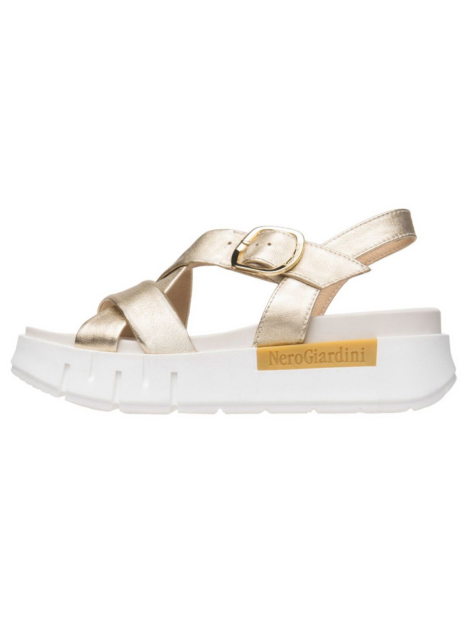 Nero Giardini Plateausandaletten »Nero Giardini Sandalen Leder«