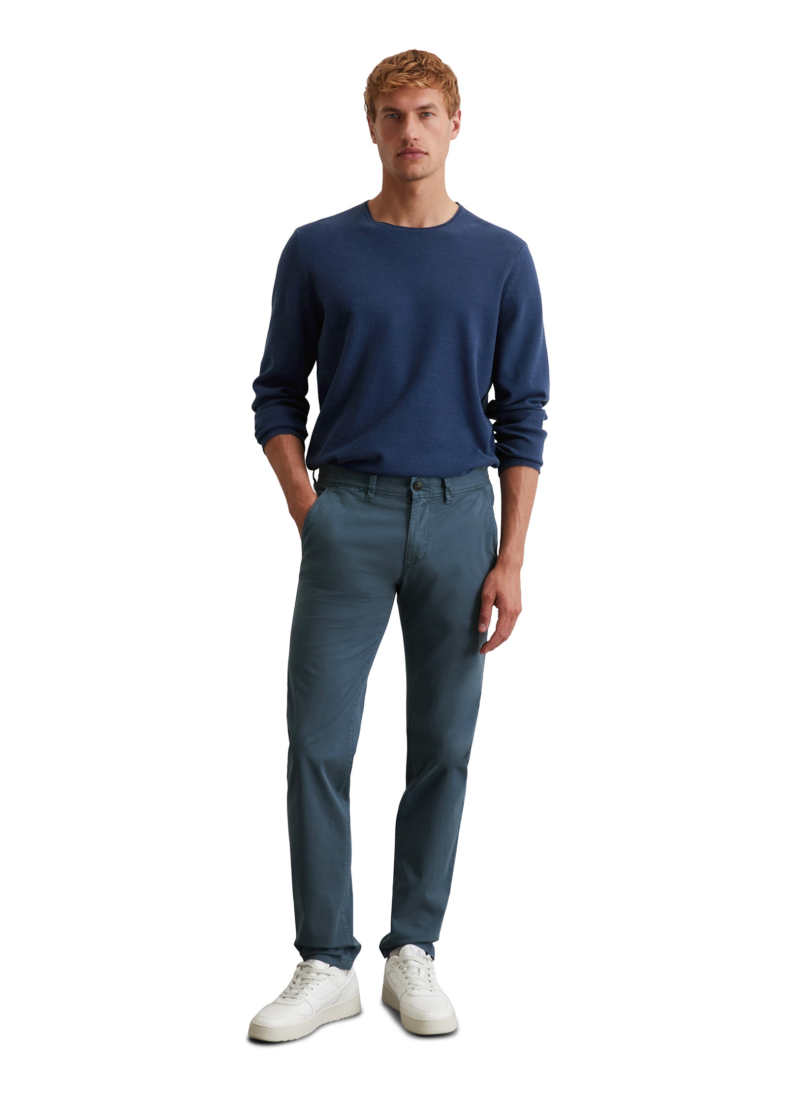 Marc O'Polo Chinohose »aus Bio-Baumwoll-Mix«