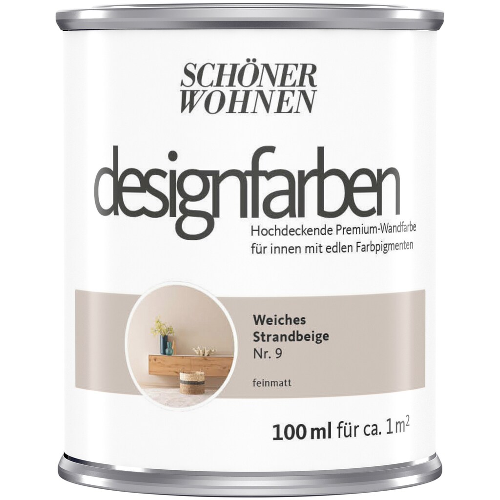 SCHÖNER WOHNEN FARBE Wand- und Deckenfarbe »designfarben«