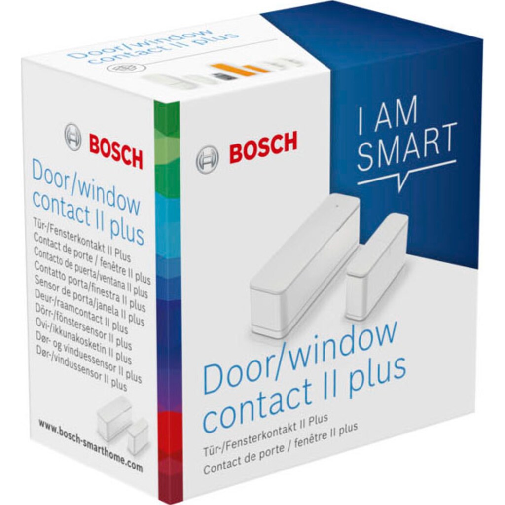 BOSCH Sensor »Smart Home Tür-/ Fensterkontakt II Plus (weiß) Multipack 2x«