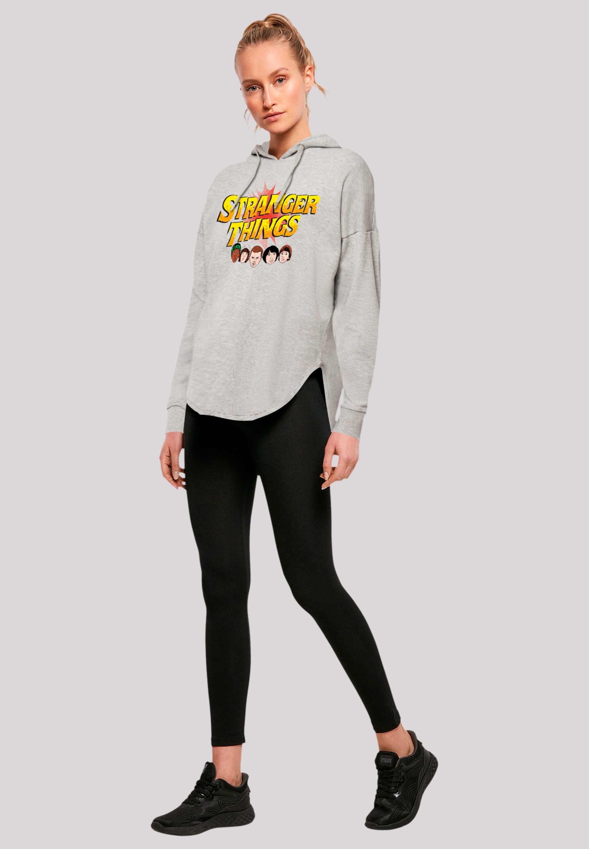 F4NT4STIC Kapuzenpullover »Stranger Things Comic Heads Netflix TV Series«, Premium Qualität