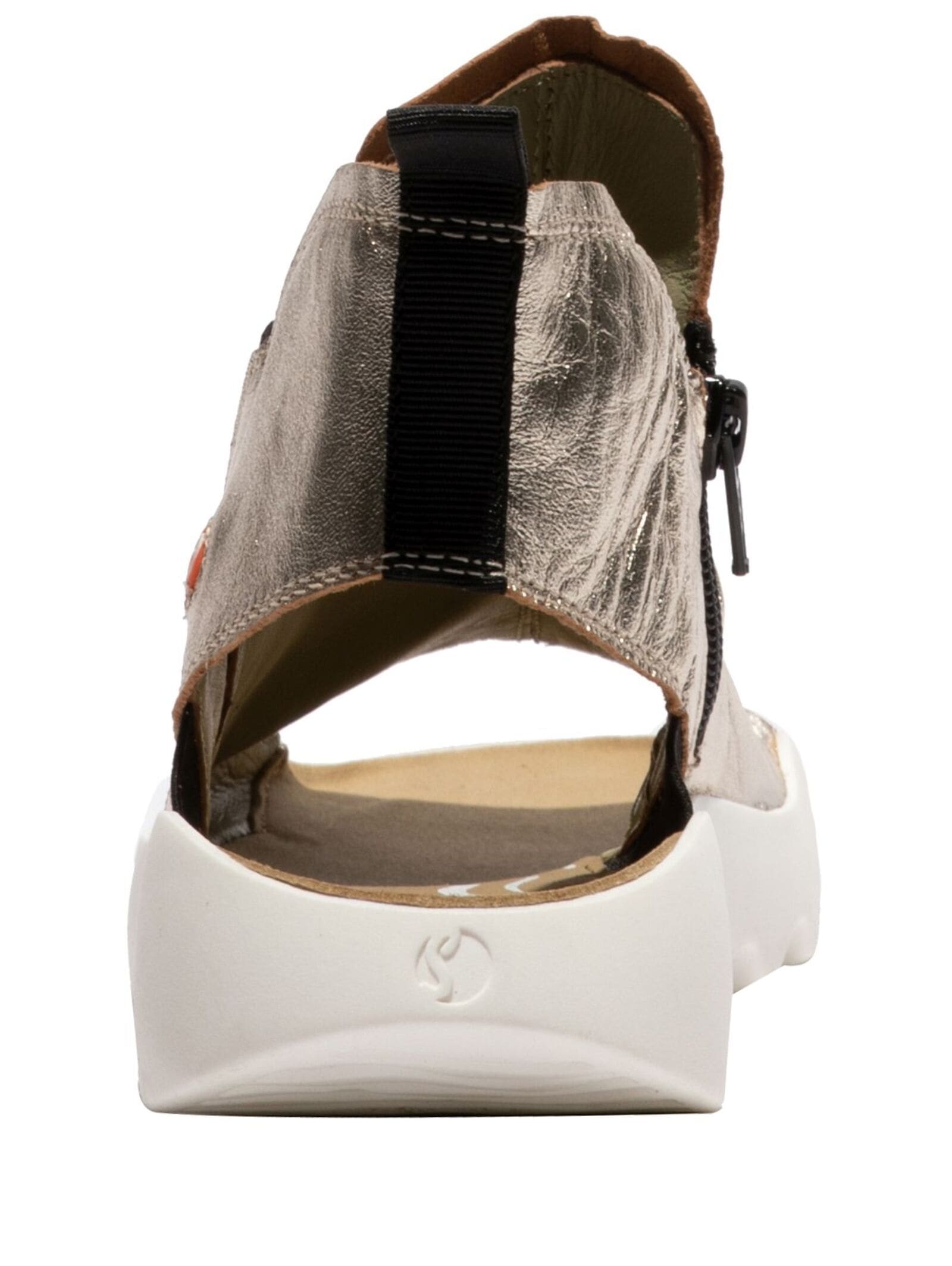 softinos Schaftsandalette »softinos Sandalen Leder/Textil«