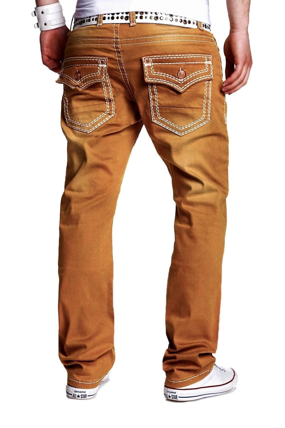 behype Bequeme Jeans »Stitch«, mit dicken Kontrastnähten