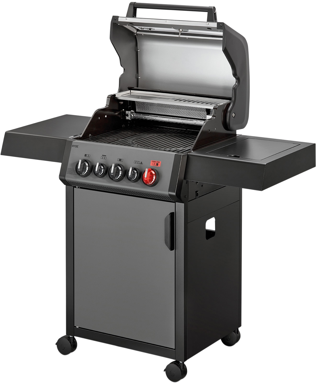 Enders® Gasgrill »HYDE 3 SIKR Turbo«, erreicht turboschnell extrahohe Temperaturen für scharfes Anbraten​