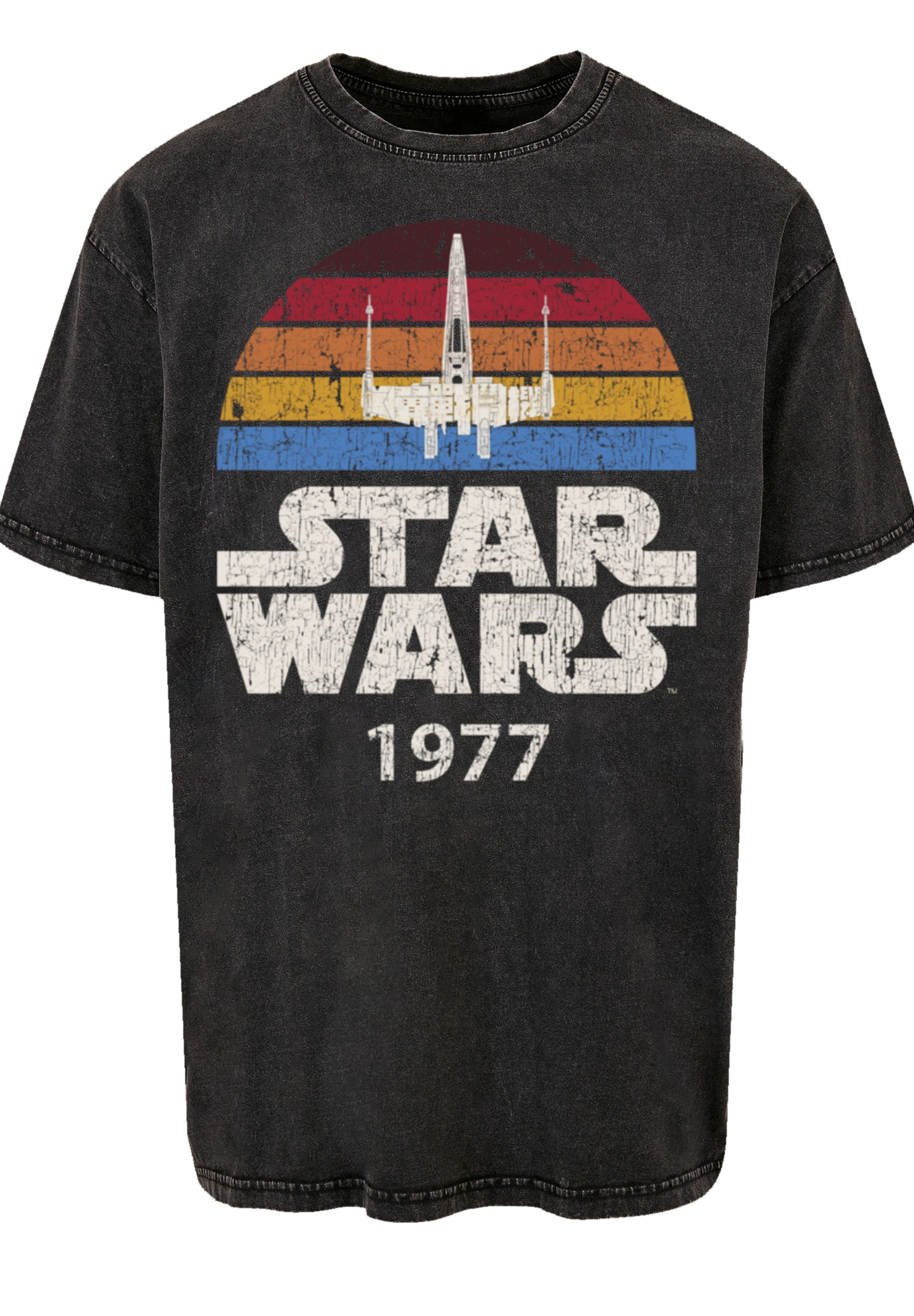 F4NT4STIC T-Shirt »Star Wars X-Wing Trip 1977 T«, Premium Qualität