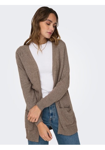 Strickjacke »ONLLESLY L/S OPEN CARDIGAN KNT NOOS«