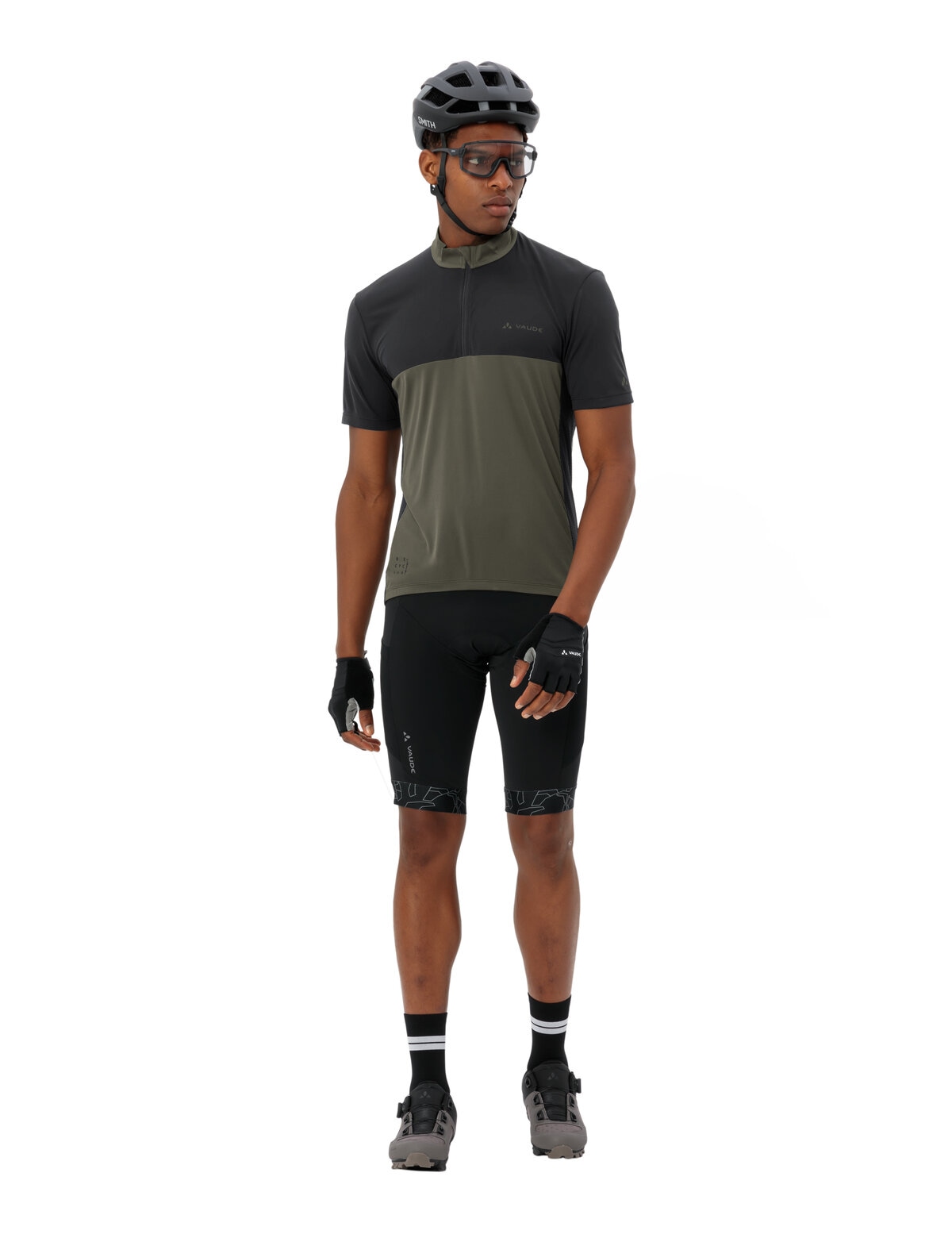 VAUDE Radtrikot »MEN'S MATERA HZ TRICOT«, Fahrradshirt 3 Rückentaschen