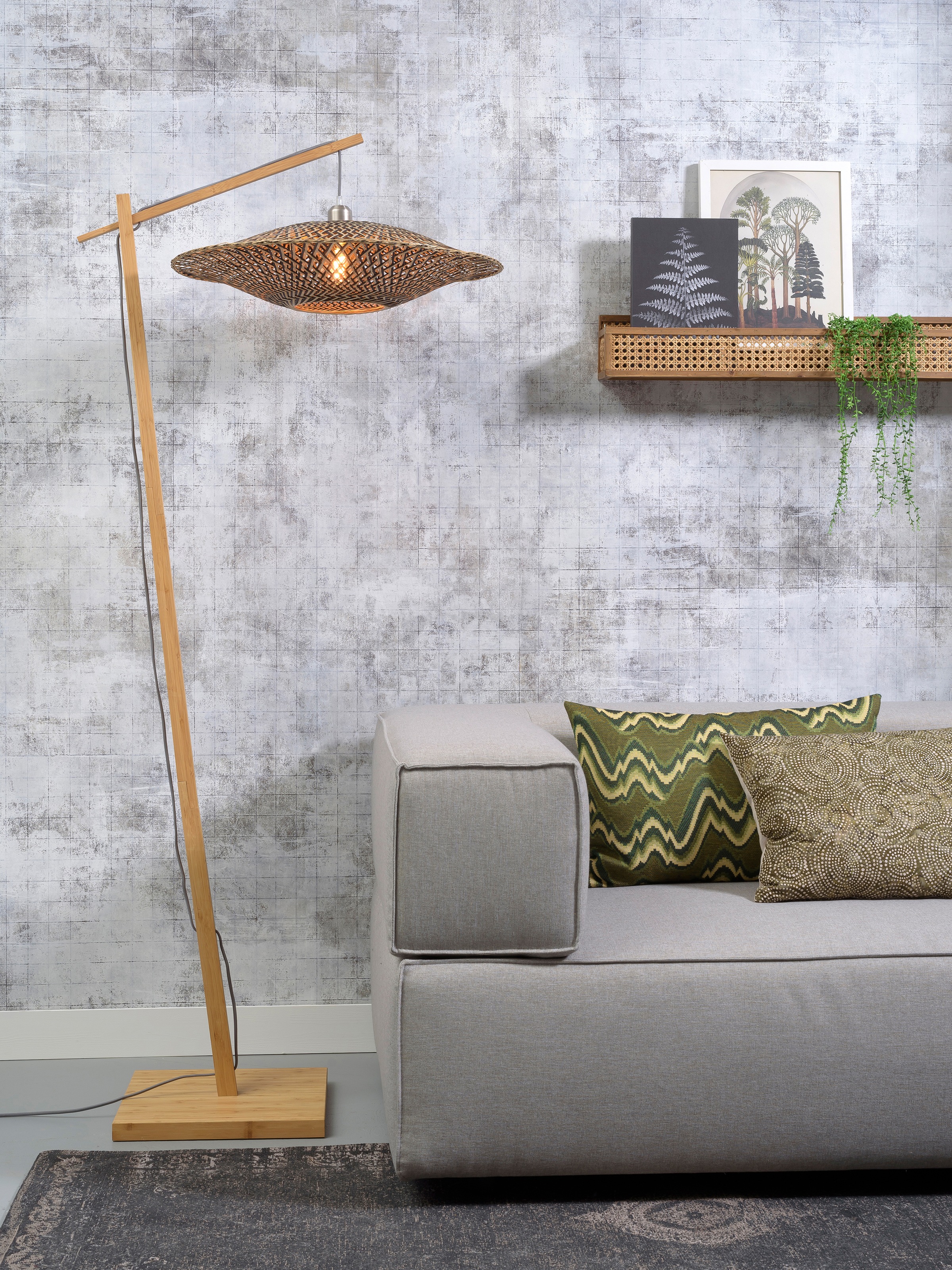 GOOD&MOJO Stehlampe »Bali«, Leuchtmittel E27 | ohne Leuchtmittel