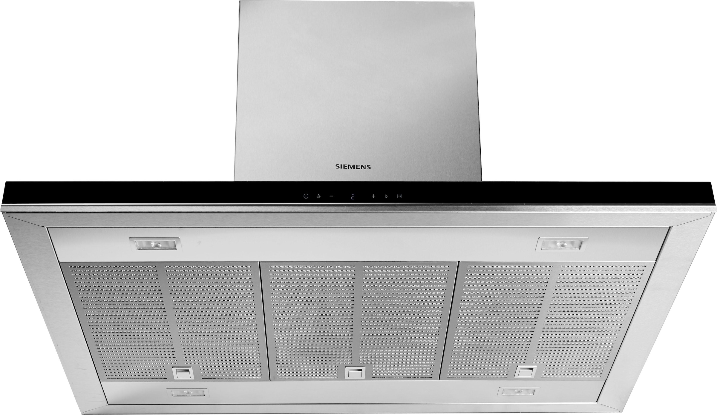 Siemens Grau Inselhaube "Lf98bip50", Energieeffizienz: A+ (A+++-D), Silber (Edelstahlfarben), B:89,8Cm H:74,4Cm T:60cm, Dunstabzugshauben, Leiser Iqdriv... - Image 2