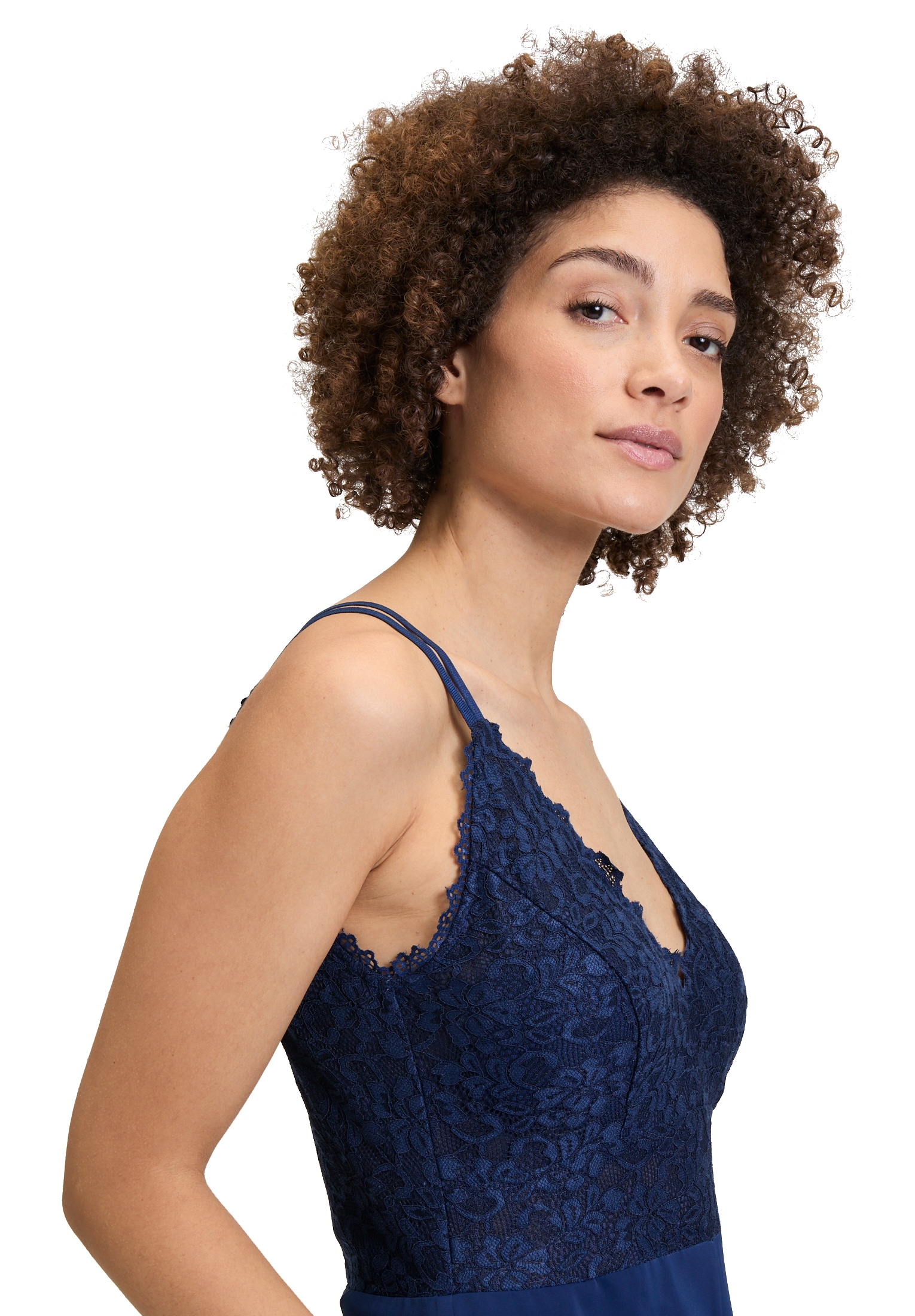 Vera Mont Overall »Vera Mont Damen Jumpsuit mit Spitze«, (1 tlg.), Spitze