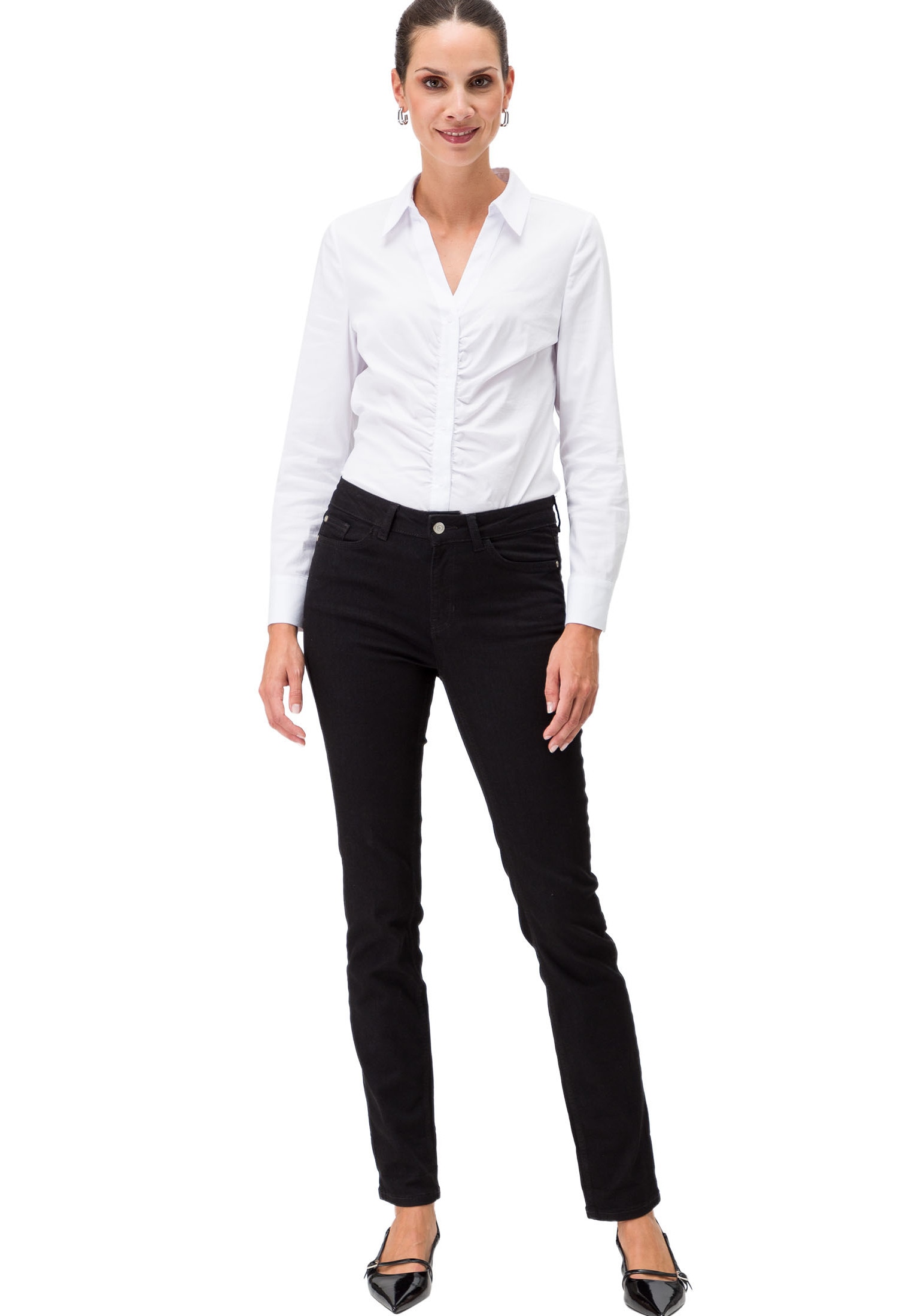 Zero Slim-fit-Jeans »zero Jeans Straight Leg Style ORLANDO 32 Inch«