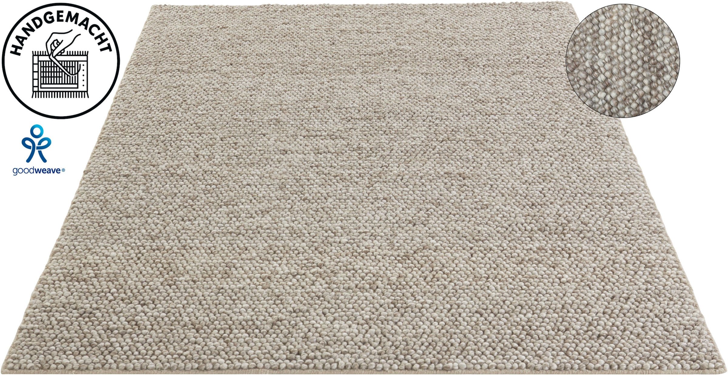 LeGer Home Ainhoa Rectangular Rug Sand 80x150 cm 4
