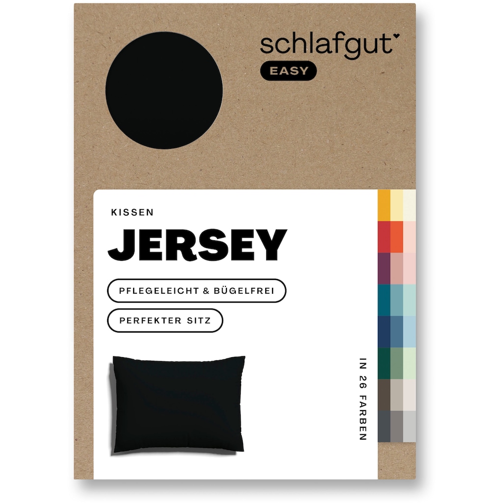 Schlafgut Kissenbezug »EASY Jersey«, (1 St.)