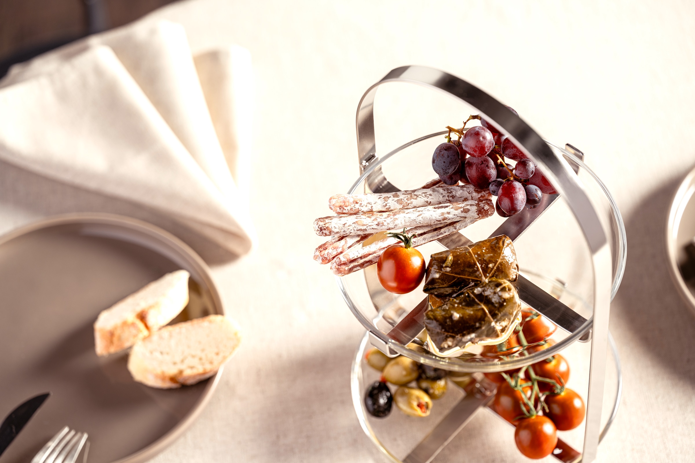 LEONARDO Etagere »CUCINA, 2 stufig - Höhe 32 cm«, Servieretagere mehrstöckig, zum Servieren und Präsentieren