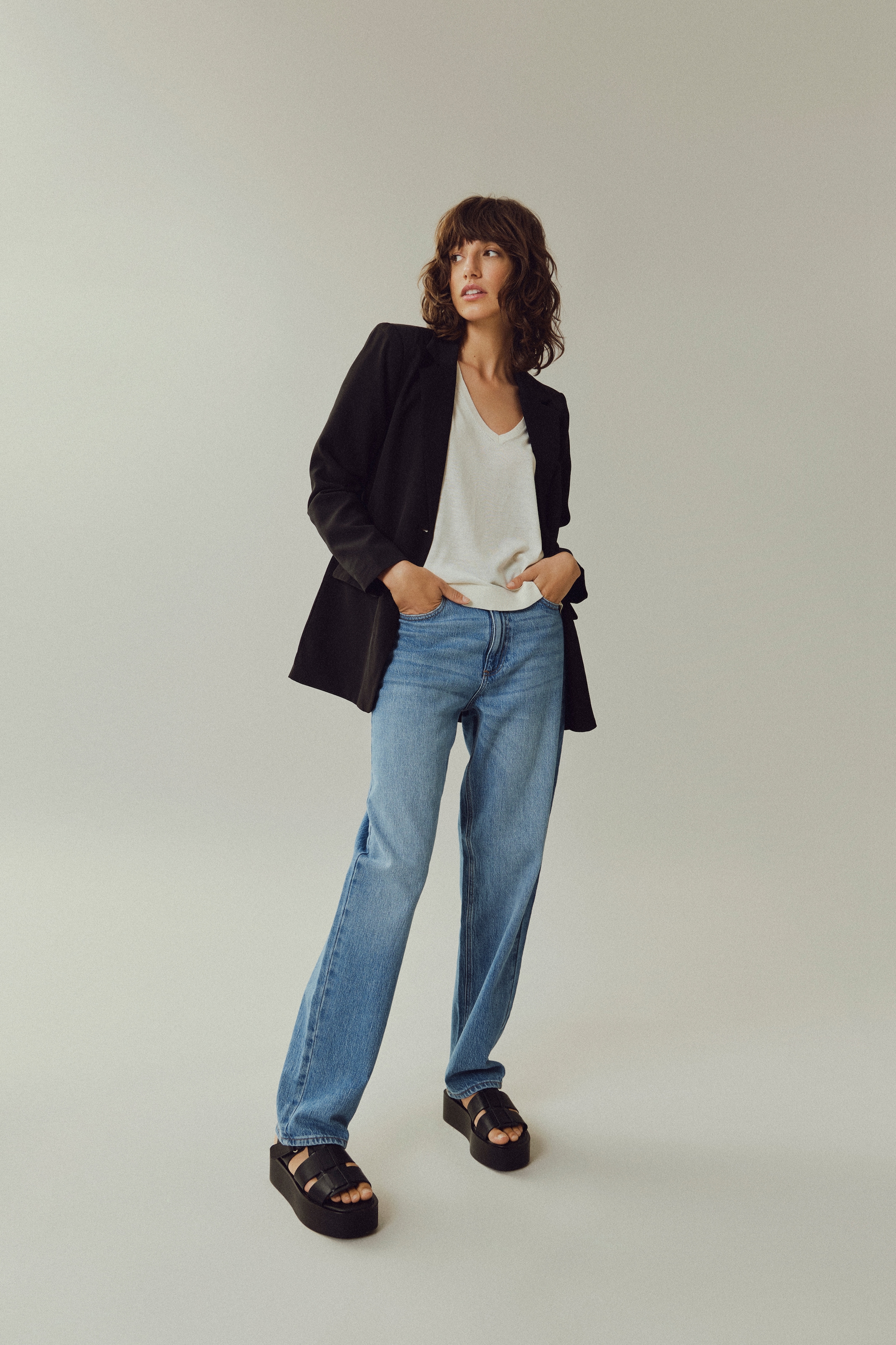Vila High-waist-Jeans »VIKELLY JAF HW STRAIGHT JEANS-NOOS«