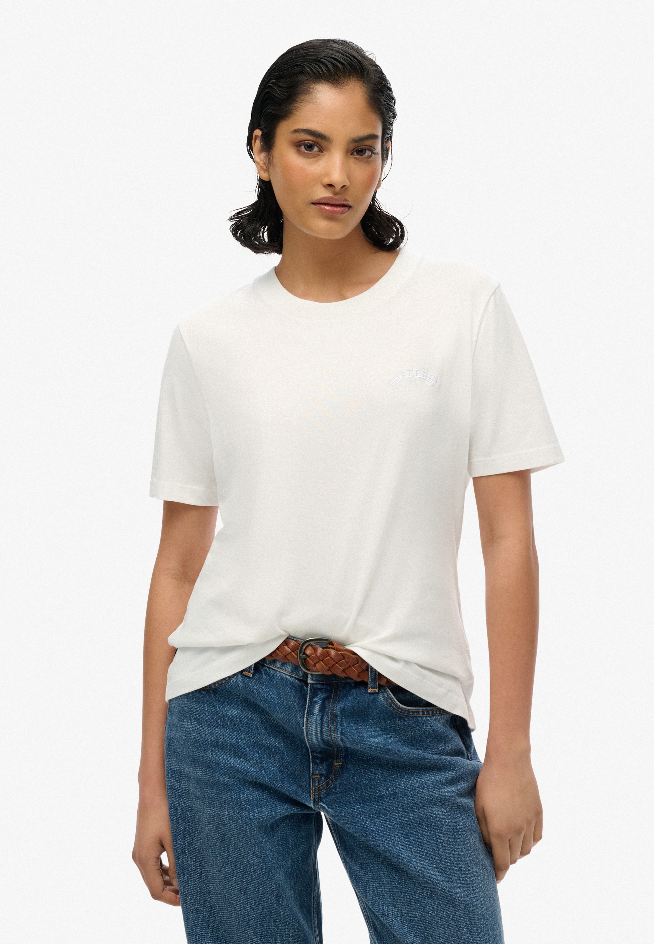 Superdry T-Shirt »ESSENTIAL LOGO EMB TEE«