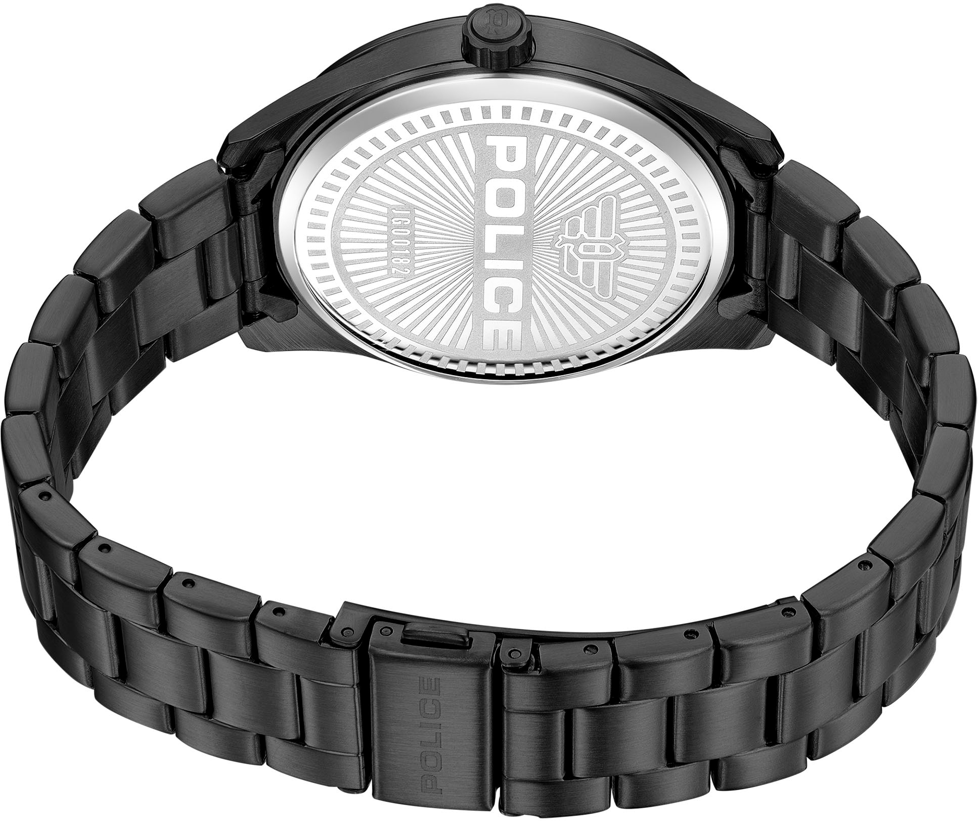 Police Quarzuhr »GRILLE, PEWJG0018201«, Armbanduhr, Herrenuhr