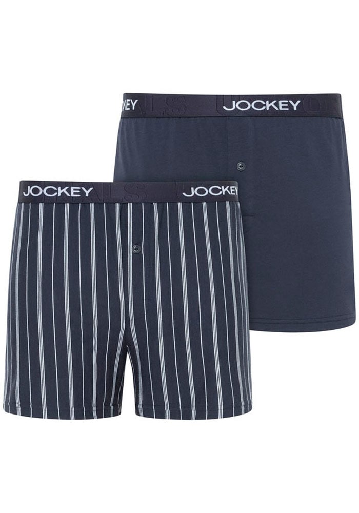 Jockey Boxershorts »Boxer Knit«, (Packung, 2 St.)