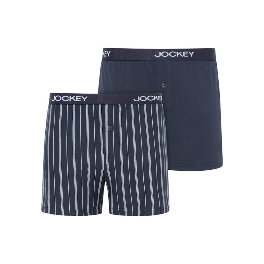 Jockey Boxershorts »Boxer Knit«, (Packung, 2 St.)
