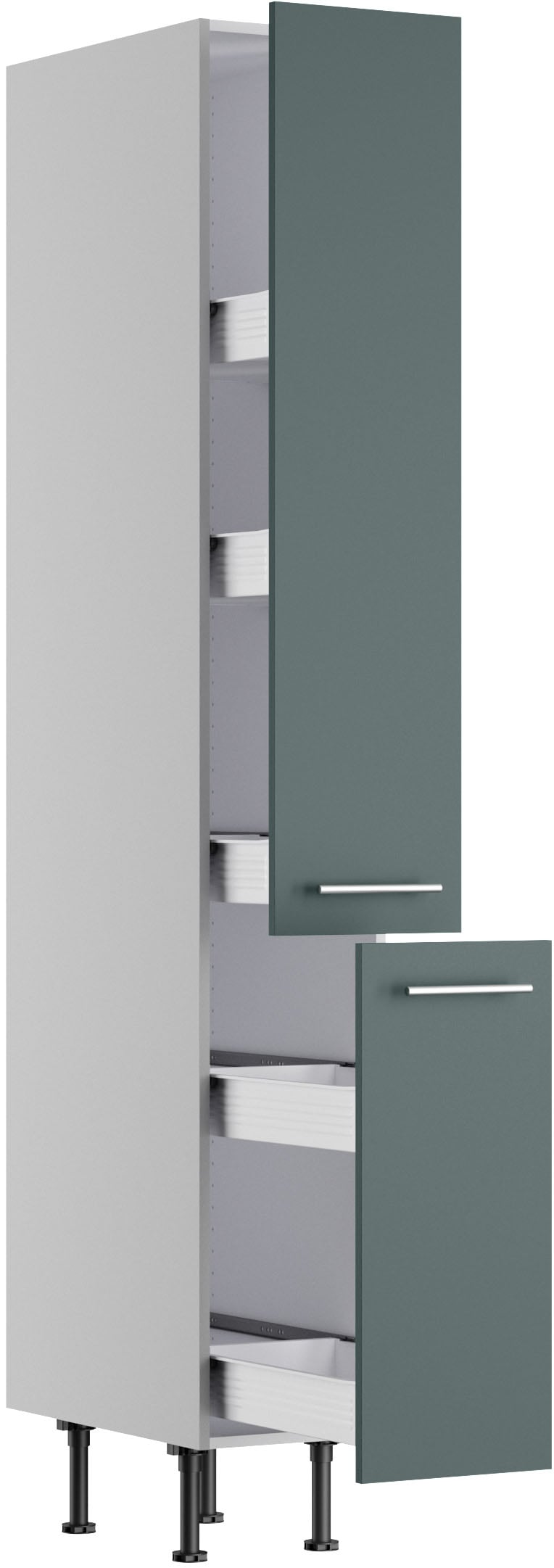 OPTIFIT Apothekerschrank »Bern2«, Breite 30 cm, Höhe 211,8 cm, 2 Auszüge (Höhe 124,4 /70 cm)