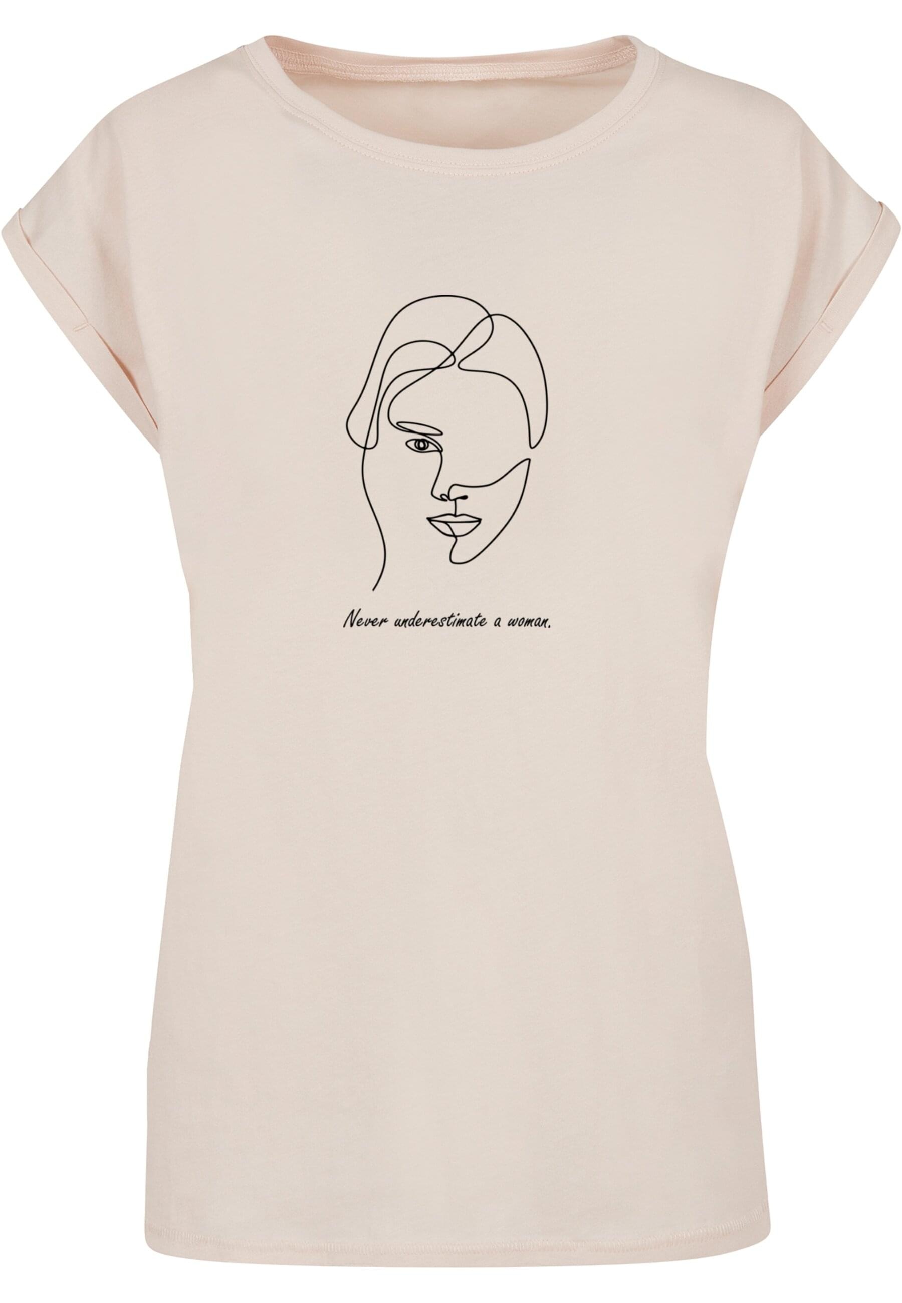 Merchcode T-Shirt "Merchcode Damen Ladies WD - Woman Figure Extended Should günstig online kaufen