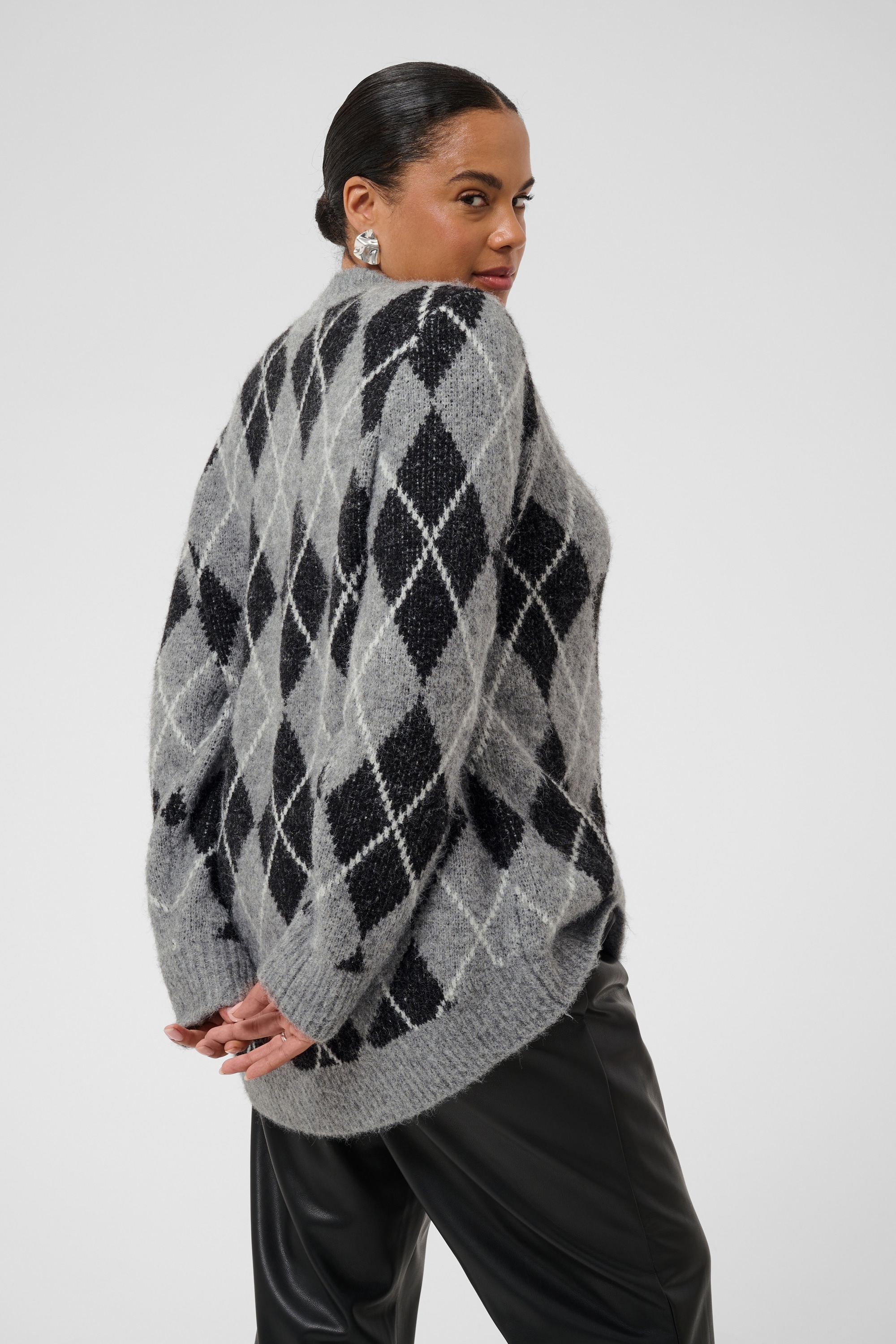 KAFFE Curve Strickjacke »Damen Strickjacke KCsima«