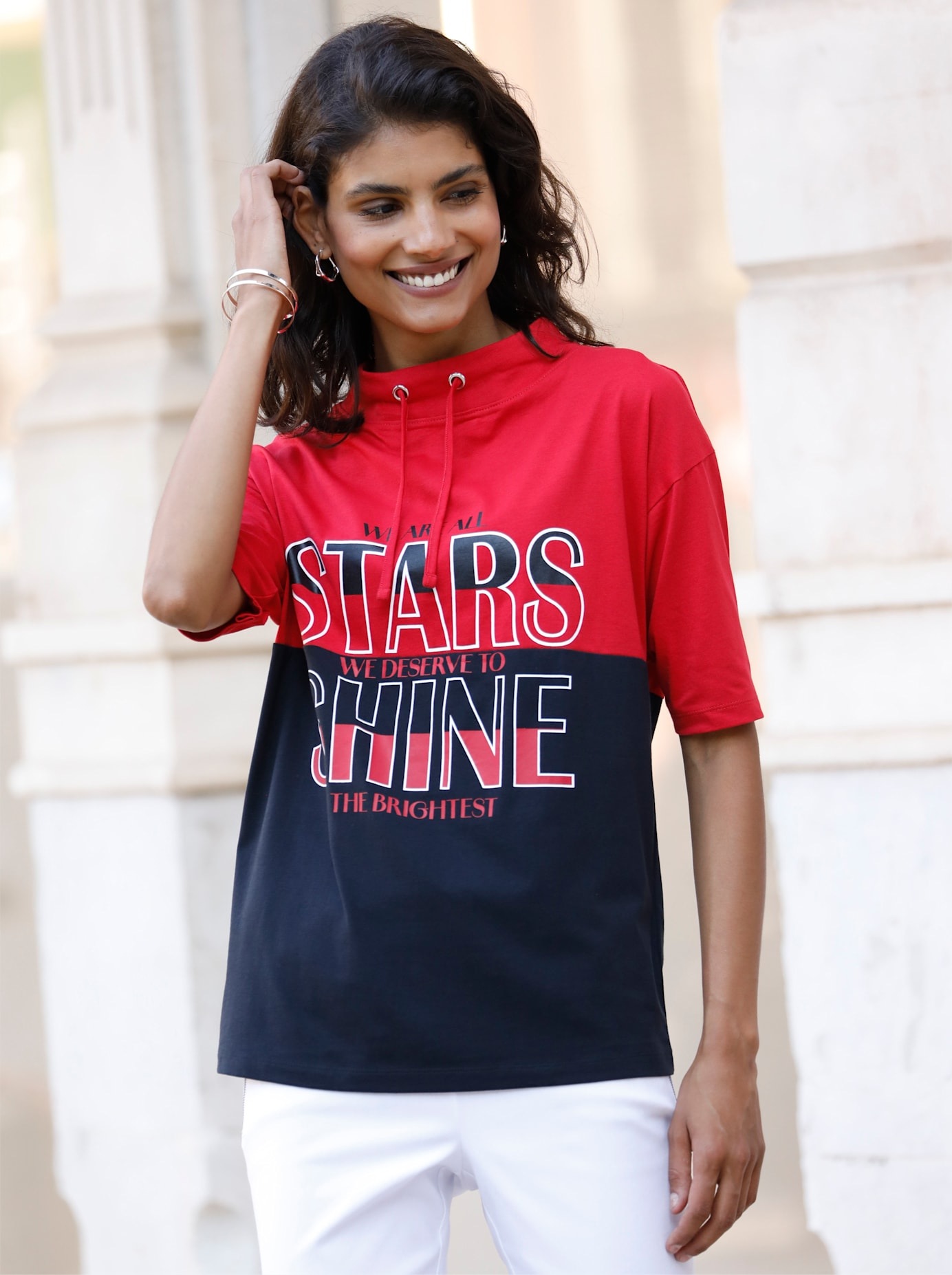 Classic Basics Kurzarmshirt "Kurzarm-Shirt" 1 Stk. tlg. günstig online kaufen