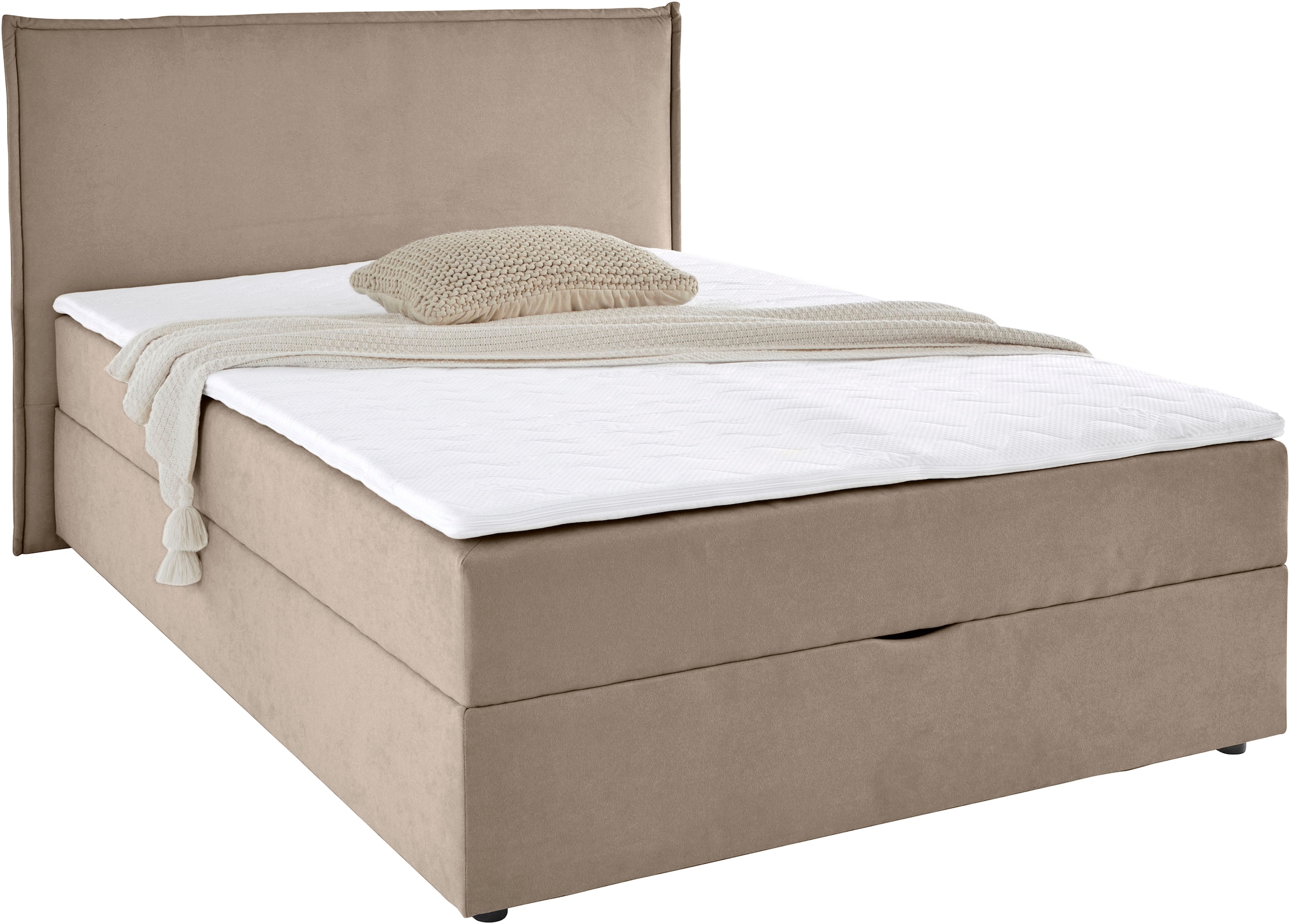 s.Oliver Boxbett »Alissia« Boxbett mit Bettkasten, inkl. Topper