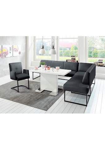 exxpo - sofa fashion Eckbank »Affogato« Frei im Raum stellb...