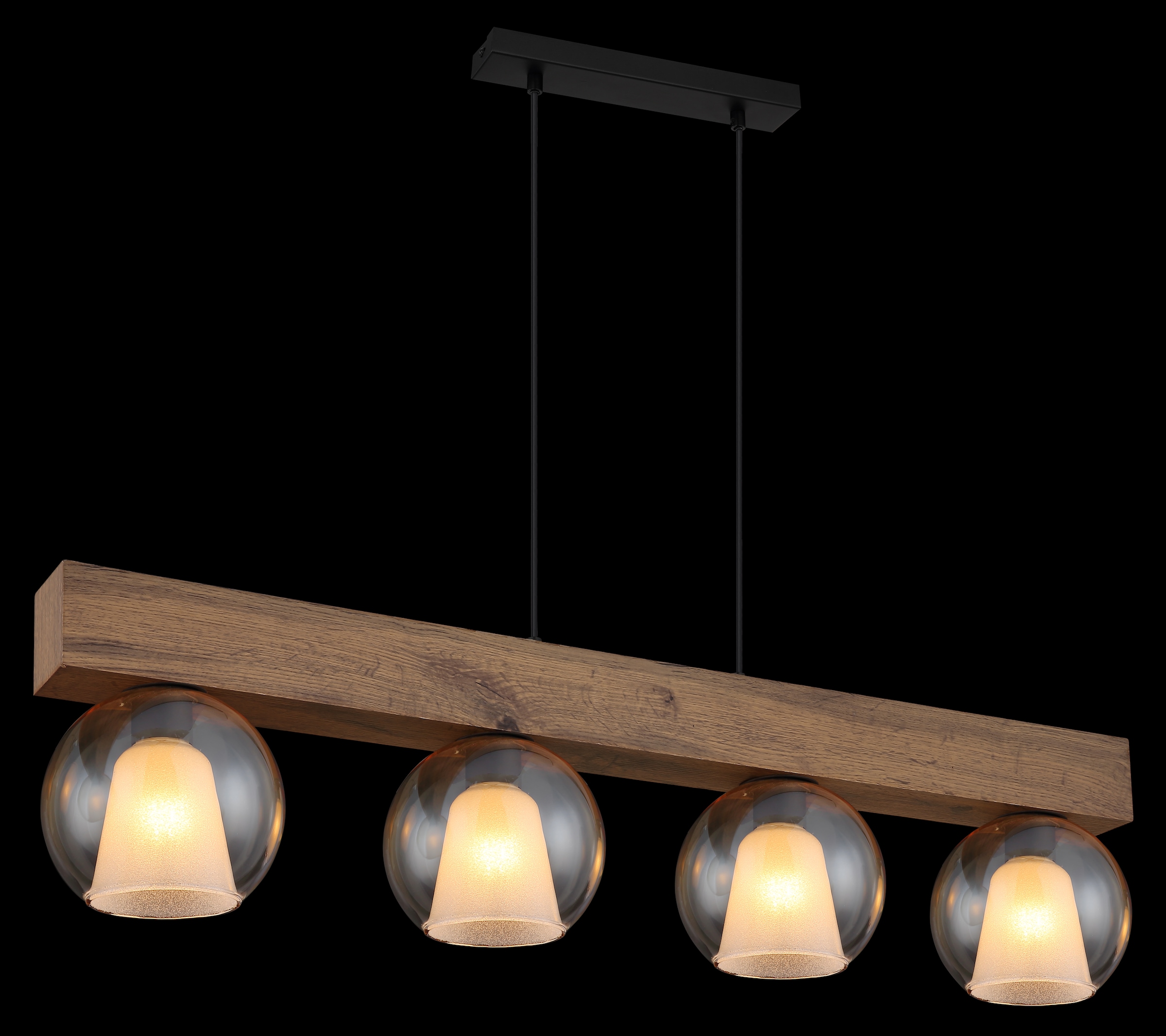 GLOBO LIGHTING Hängeleuchte »BARRY I«, Leuchtmittel E27 | ohne Leuchtmittel, Hängelampe/Pendelleuchte/Esszimmer/Wohnzimmer/Esstisch