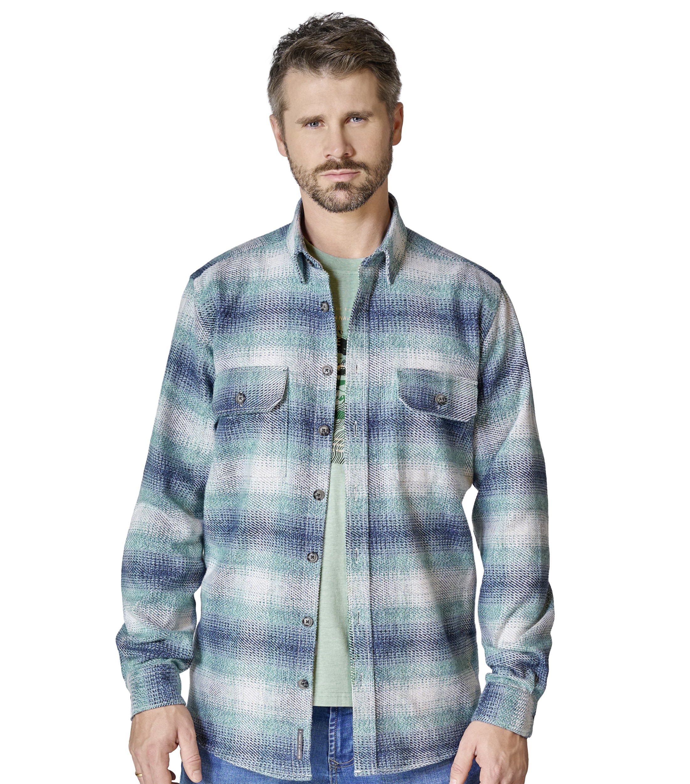 CASAMODA Hemdjacke "CASAMODA Hemdjacke kariert"