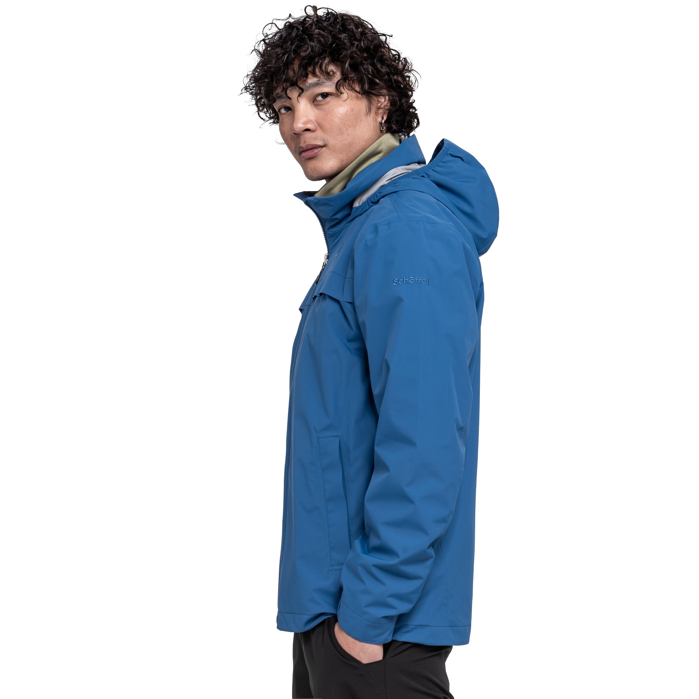 Schöffel Regenjacke »Jacket Style Bohorok MNS« für Trekking und Wandern, wasserdicht mit 10.000 mm Wassersäule