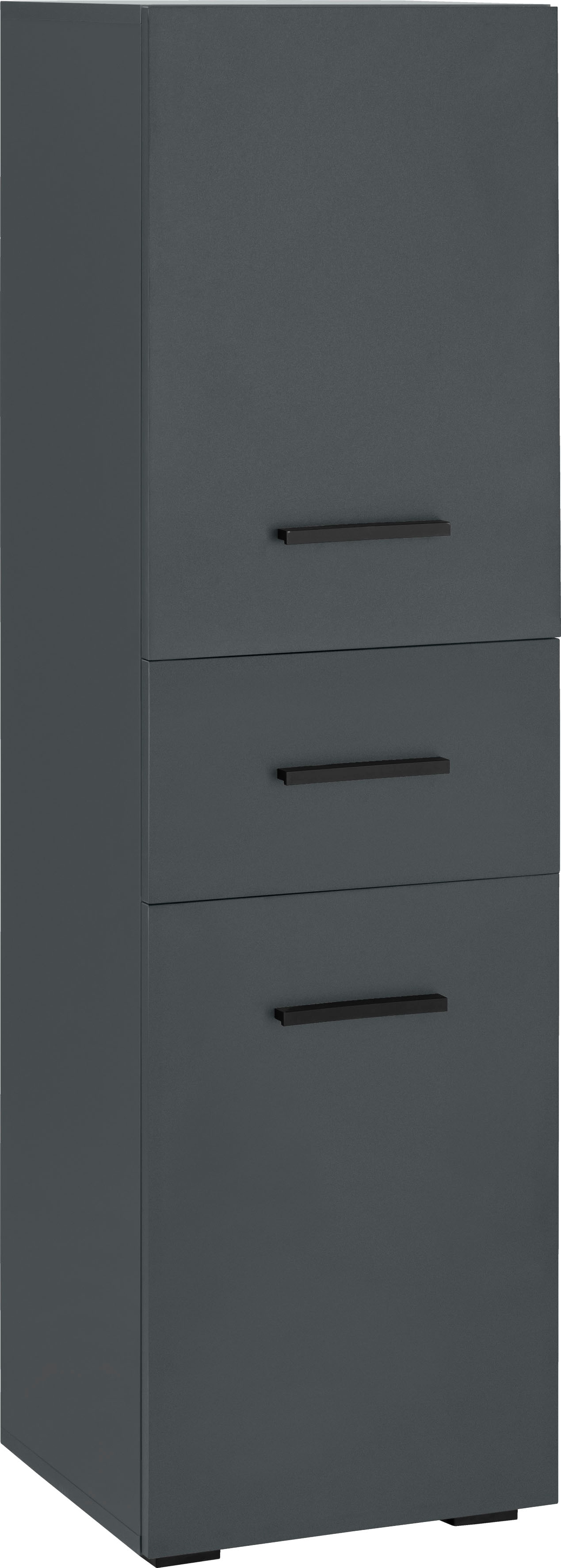 welltime Midischrank "Skara" verstellbarer Einlegeböden hinter jeder Tür, Breite 38 cm, Höhe 130 cm