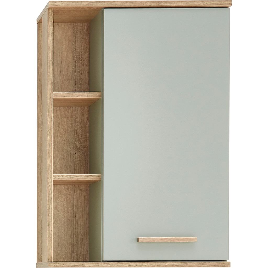 Saphir Hängeschrank »Quickset Badschrank 50,5 cm breit mit 1 Tür und 2 Glas-Einlegeböden«