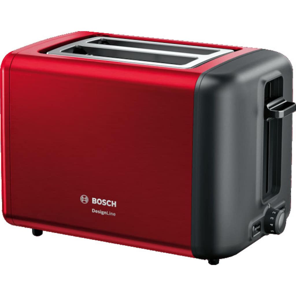 BOSCH Toaster »TAT3P424DE DesignLine«, 2 kurze Schlitze, 820 W