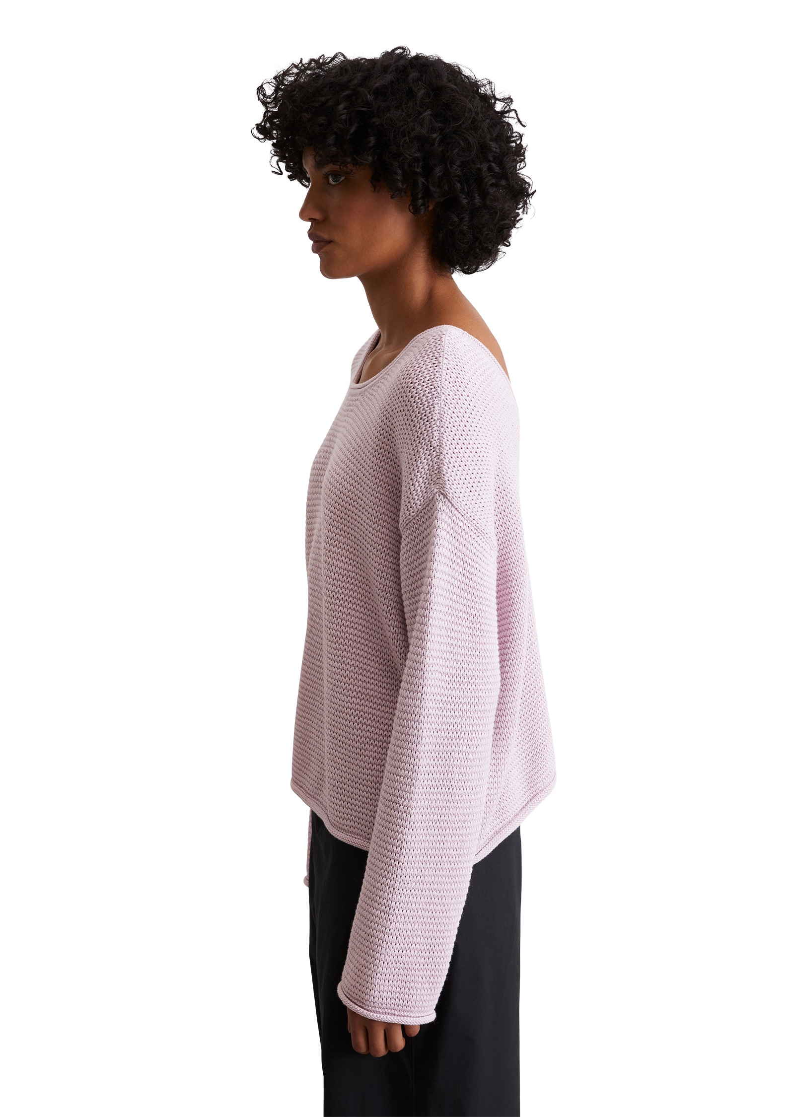 Marc O'Polo Rundhalspullover »aus Organic Cotton«