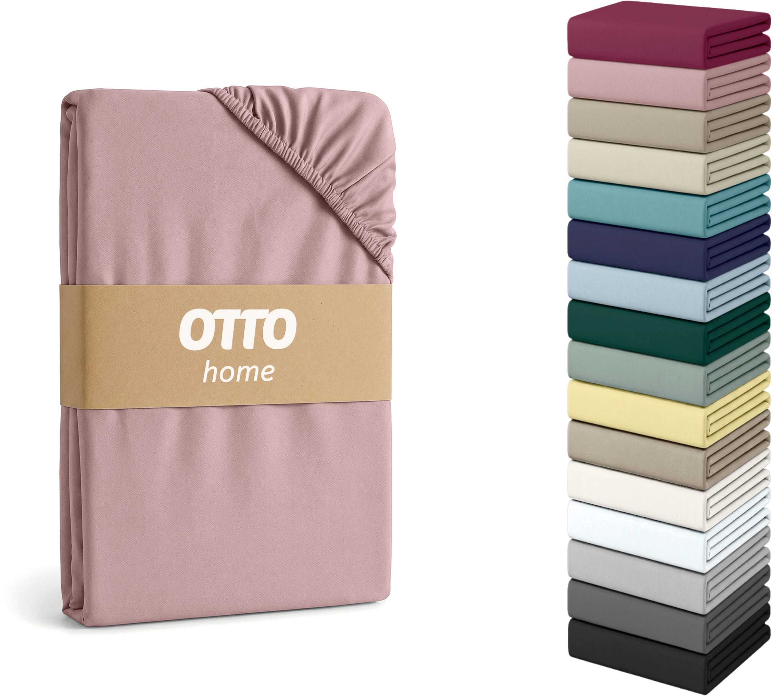 OTTO home Spannbettlaken "Physalis Topper COMFORT" bis 10 cm Höhe, Bettlaken, Laken, in Comfort & Premium Qualität