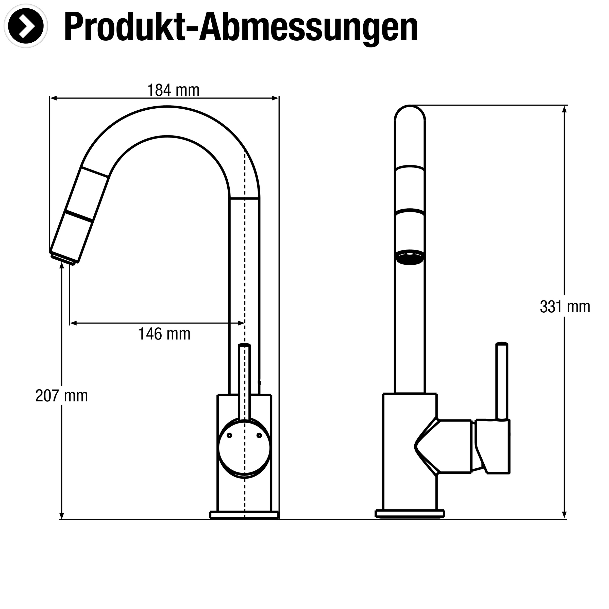 CORNAT Spültischarmatur 