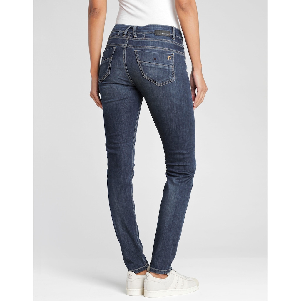 GANG Slim-fit-Jeans »Gioia«, im tollen Used-Look