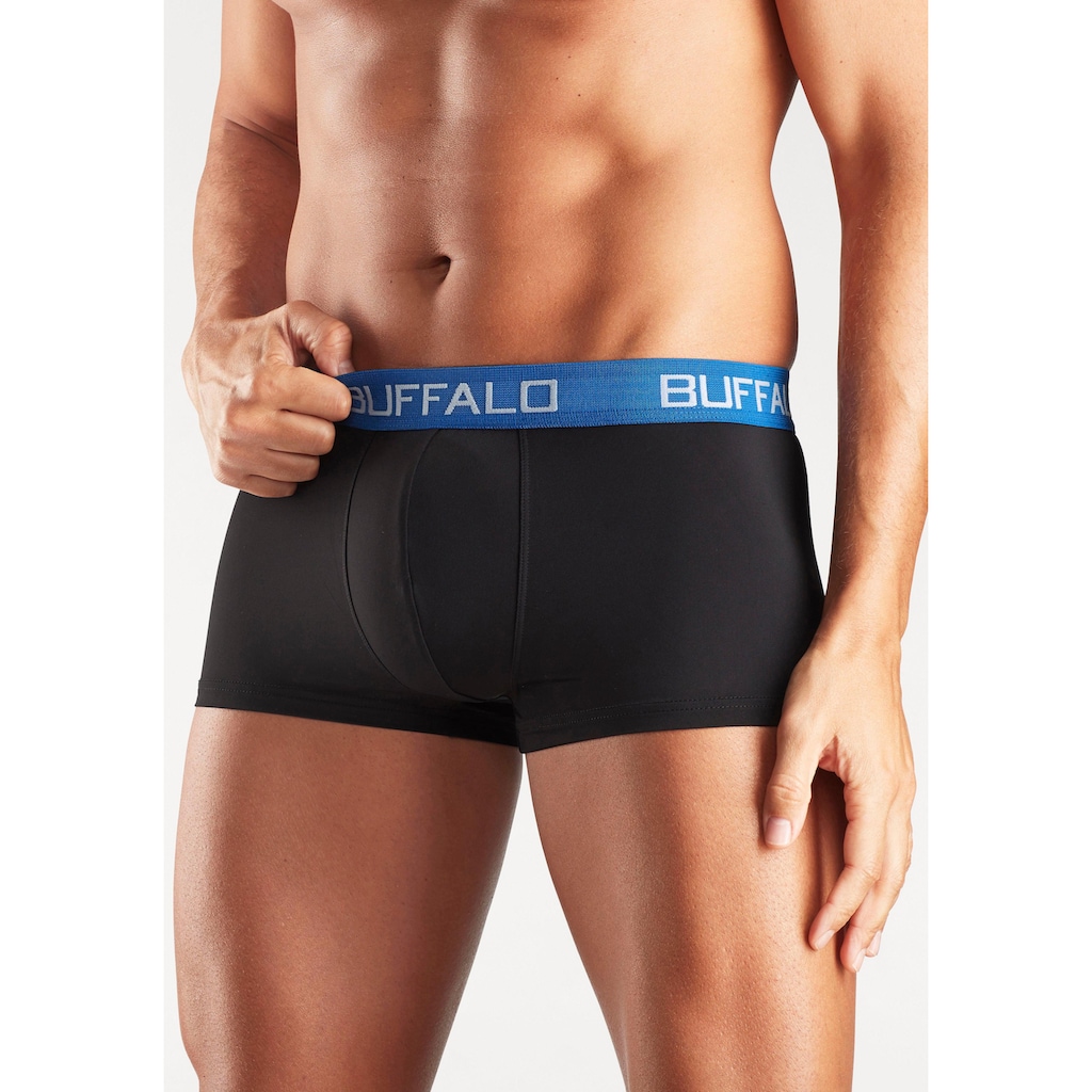 Buffalo Boxershorts, (Packung, 4 St.)