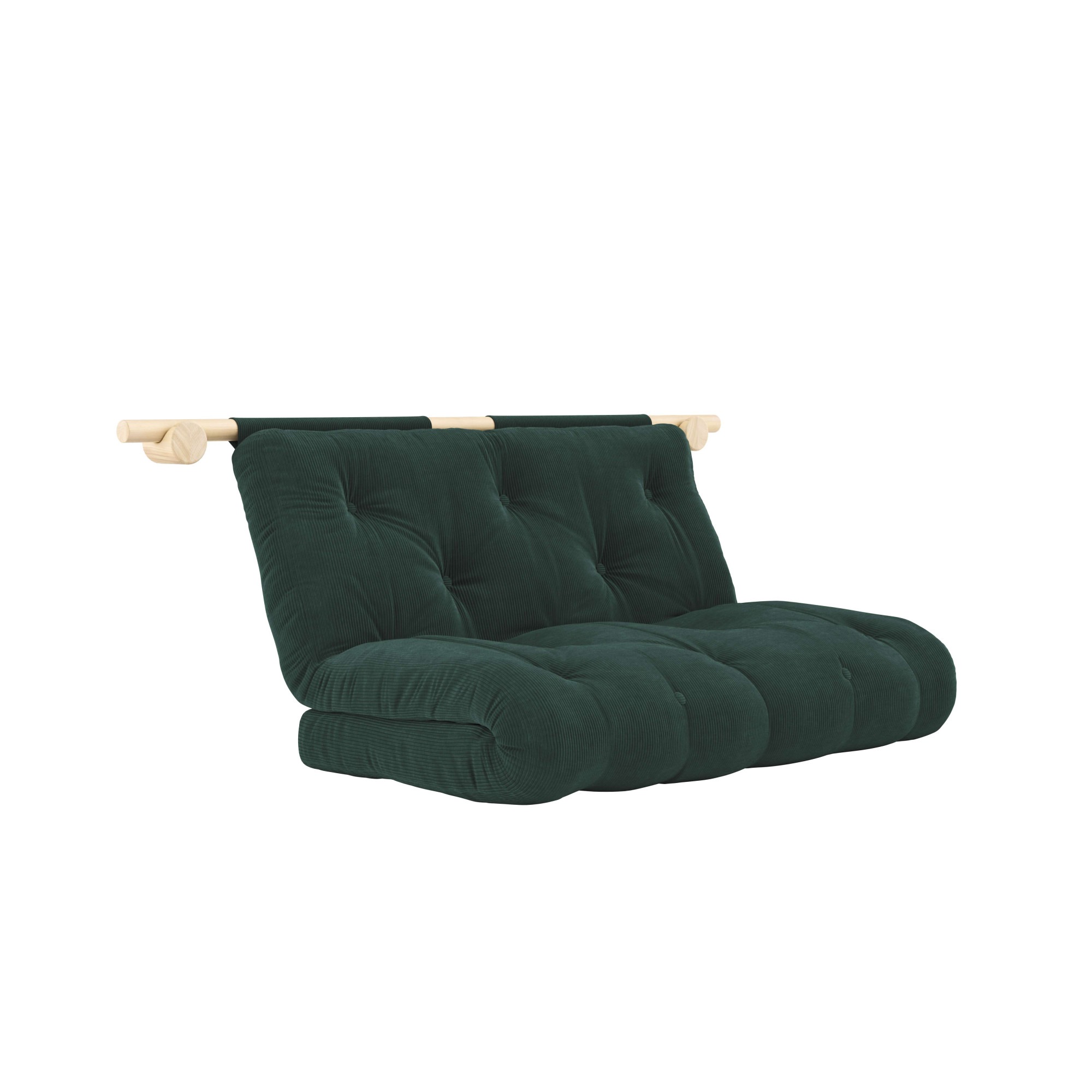 Thumbnail - Karup Design Schlafsofa "Hooked Sofa Bed / Sleeper Chair – Sitz- oder Schlafplatz, platzsparend" Futonmatratze inkl. Hal...