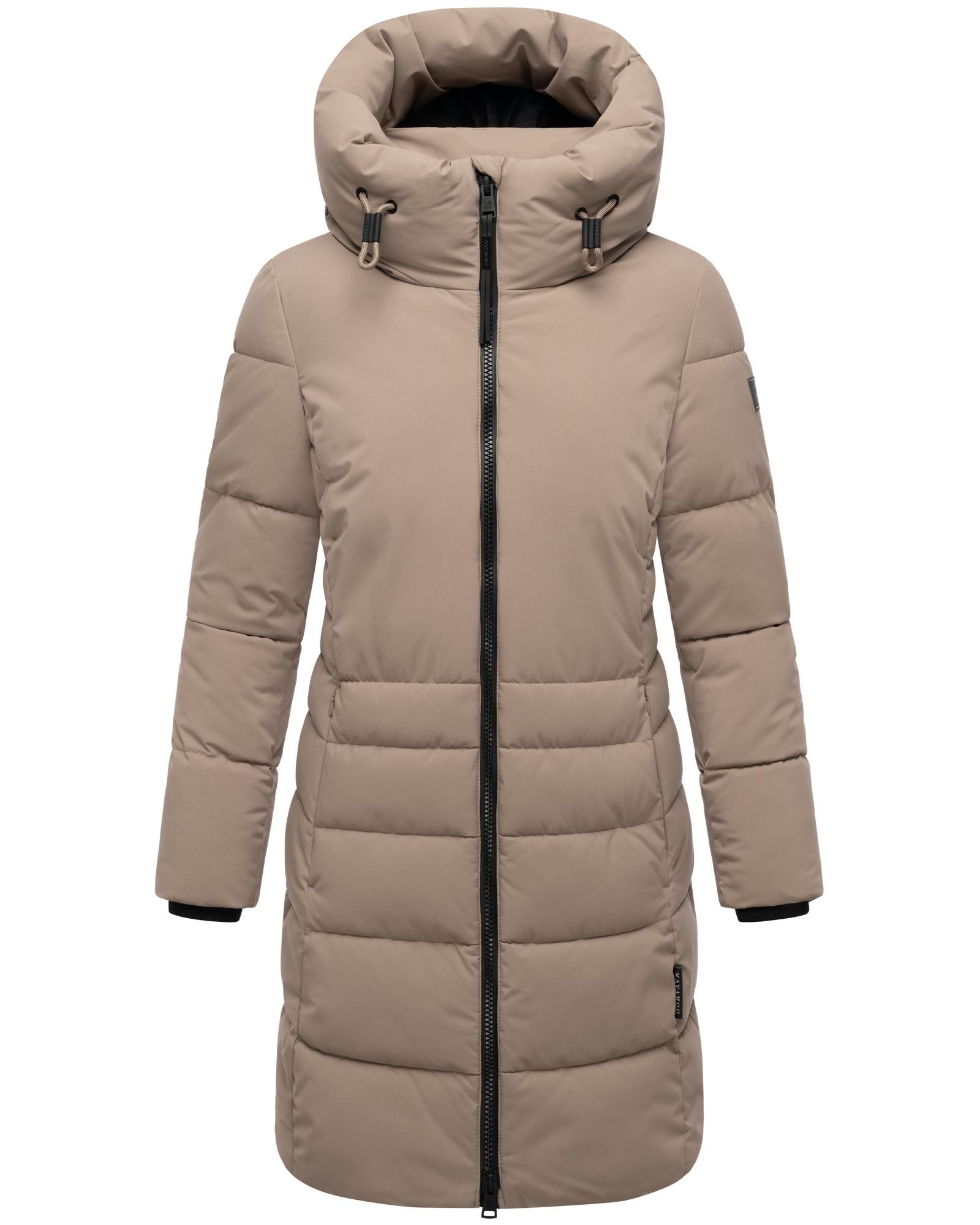 Navahoo Steppmantel "Mondnebel XIV" Langer, gesteppter Damen Wintermantel m günstig online kaufen