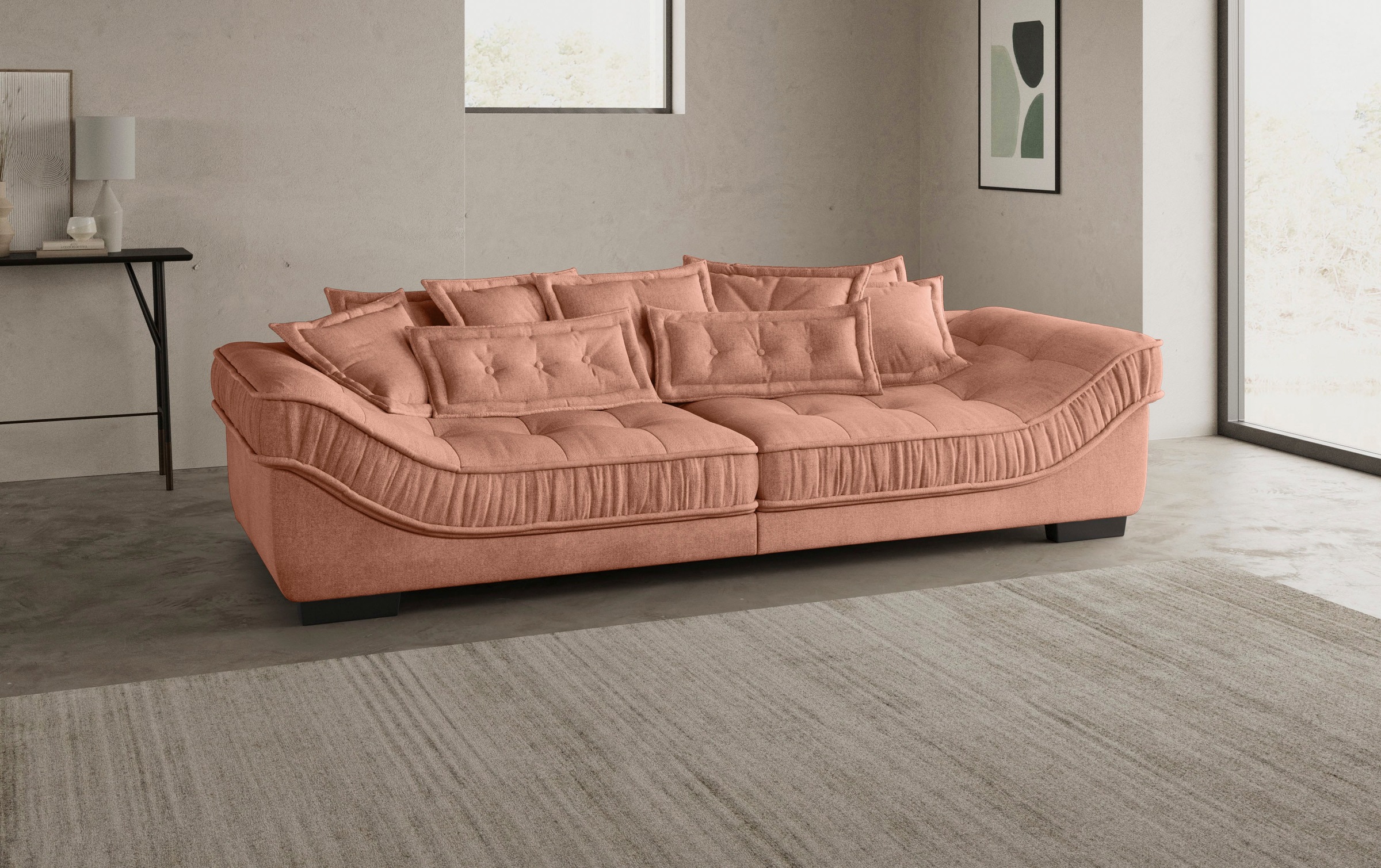 Mr. Couch Big-Sofa »Diwan II DuraFlex«, DuraFlex-Kaltschaumpolsterung, bis 140 kg, 4 Bezugsqualitäten