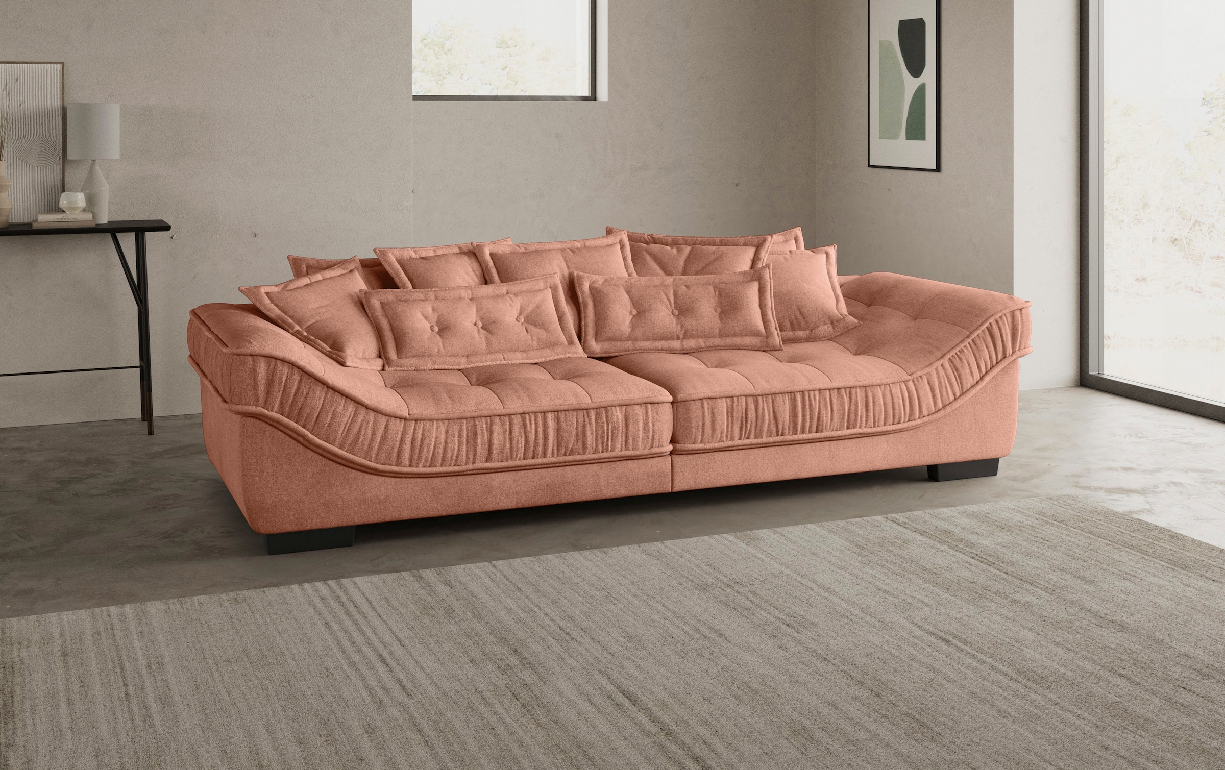 INOSIGN Big-Sofa "Diwan II DuraFlex", DuraFlex-Kaltschaumpolsterung, bis 14 günstig online kaufen