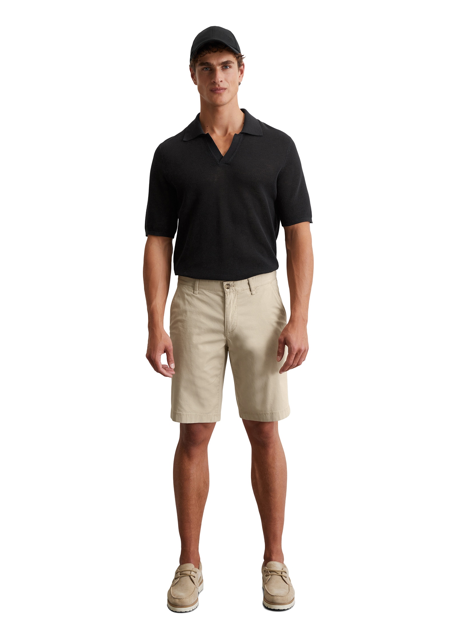 Marc O'Polo Shorts »aus leichtem Bio-Baumwoll-Twill«